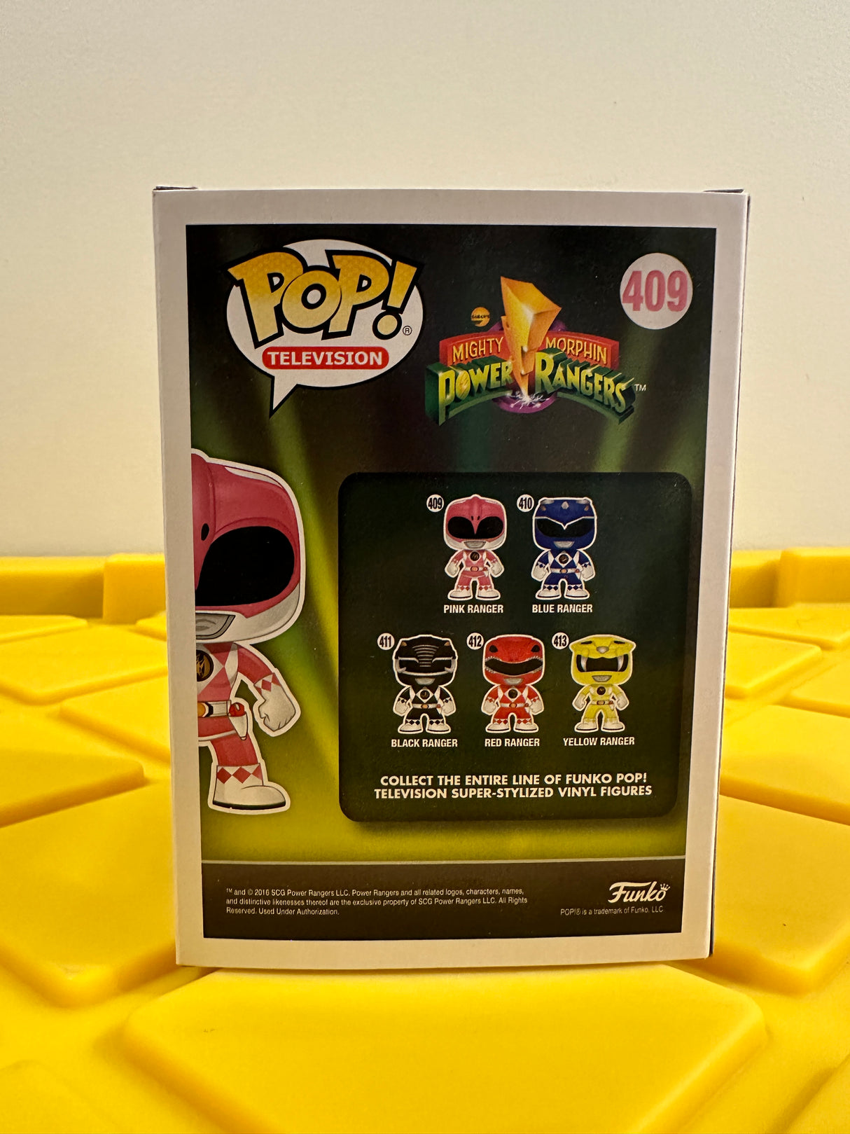 Funko POP! Pink Ranger (Glitter) - Limited Edition Game Stop Exclusive