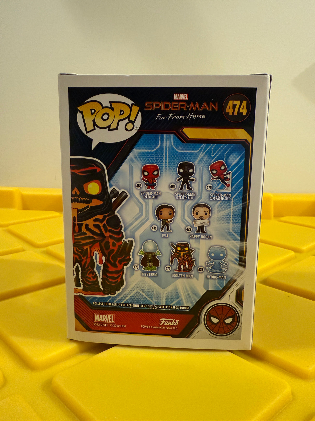 Funko POP! Molten Man (Glow) - Limited Edition GameStop Exclusive