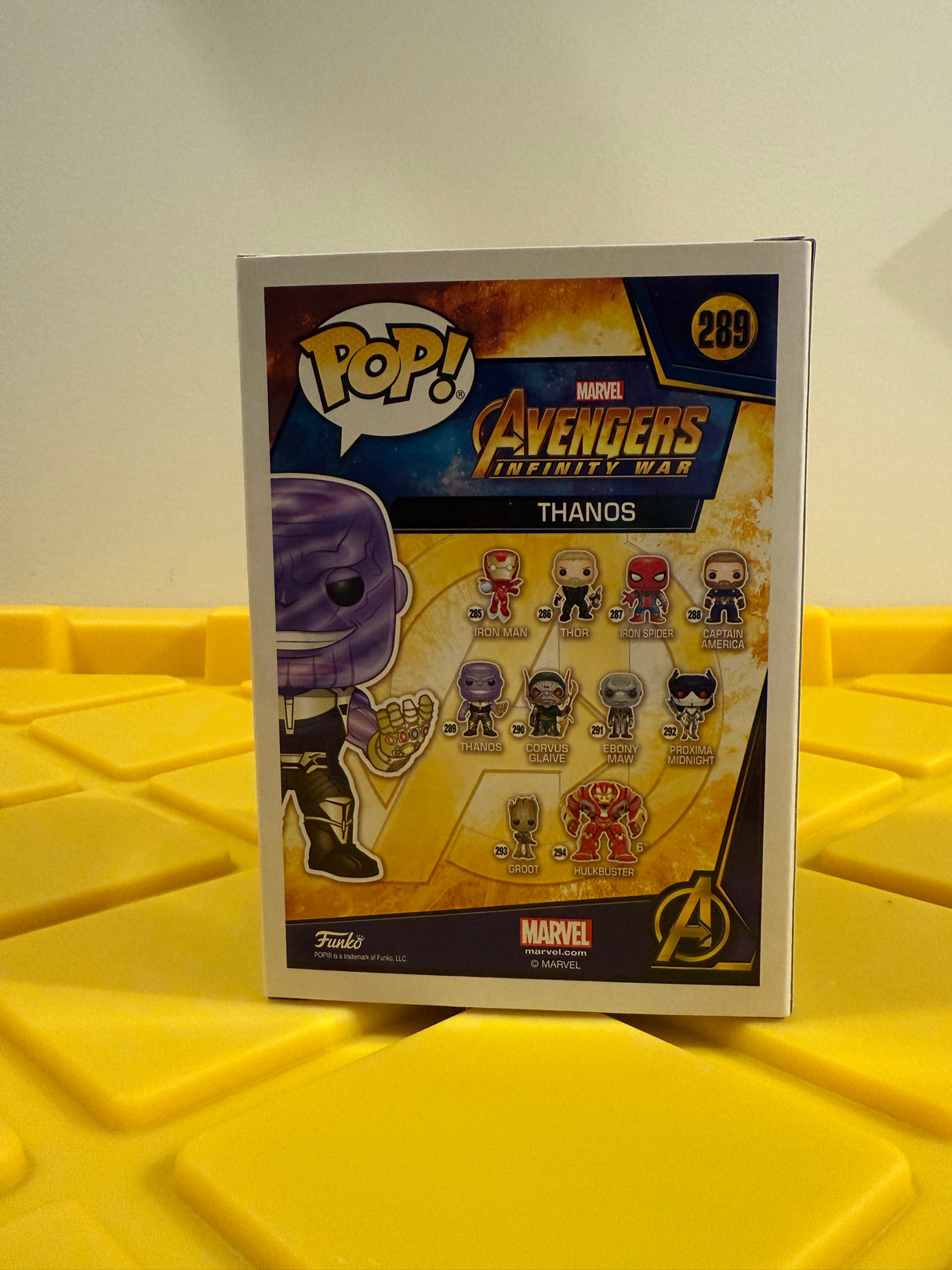 Funko POP! Thanos (Metallic) - Limited Edition Target Exclusive