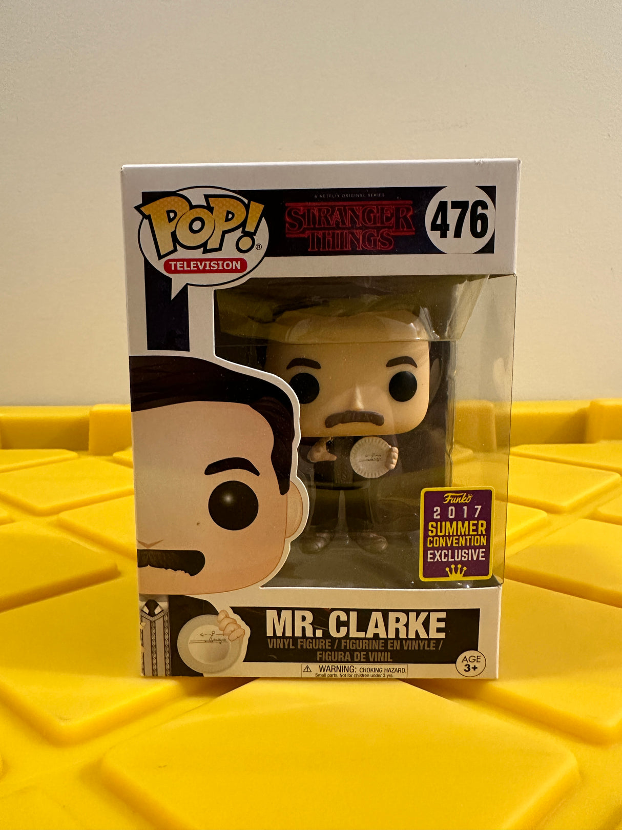 Funko POP! Mr. Clarke - Limited Edition 2017 SDCC Exclusive