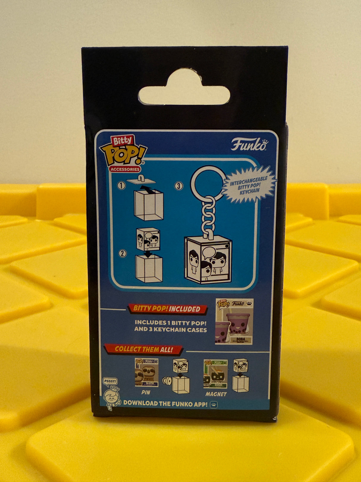 Bitty POP! Accessories Keychain Cases 4-Pack