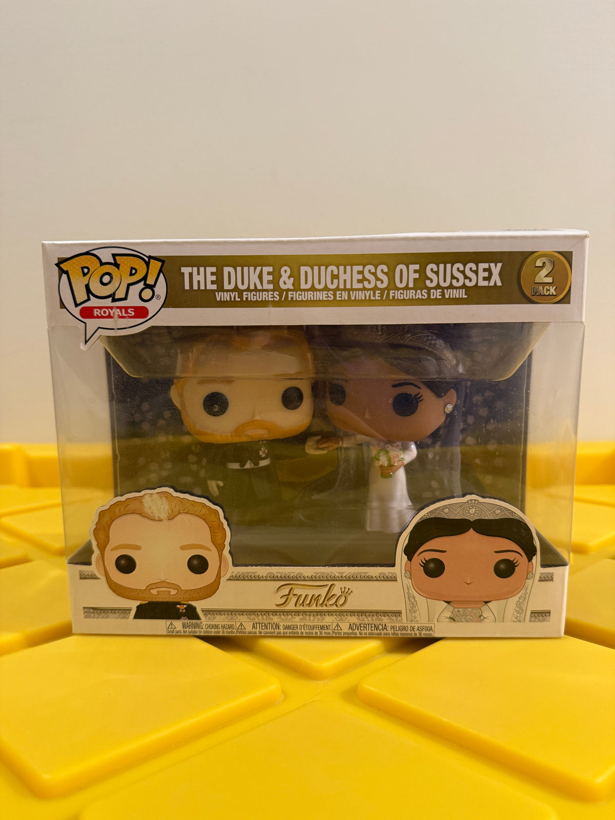 Funko POP! The Duke & Duchess of Sussex (2-Pack)