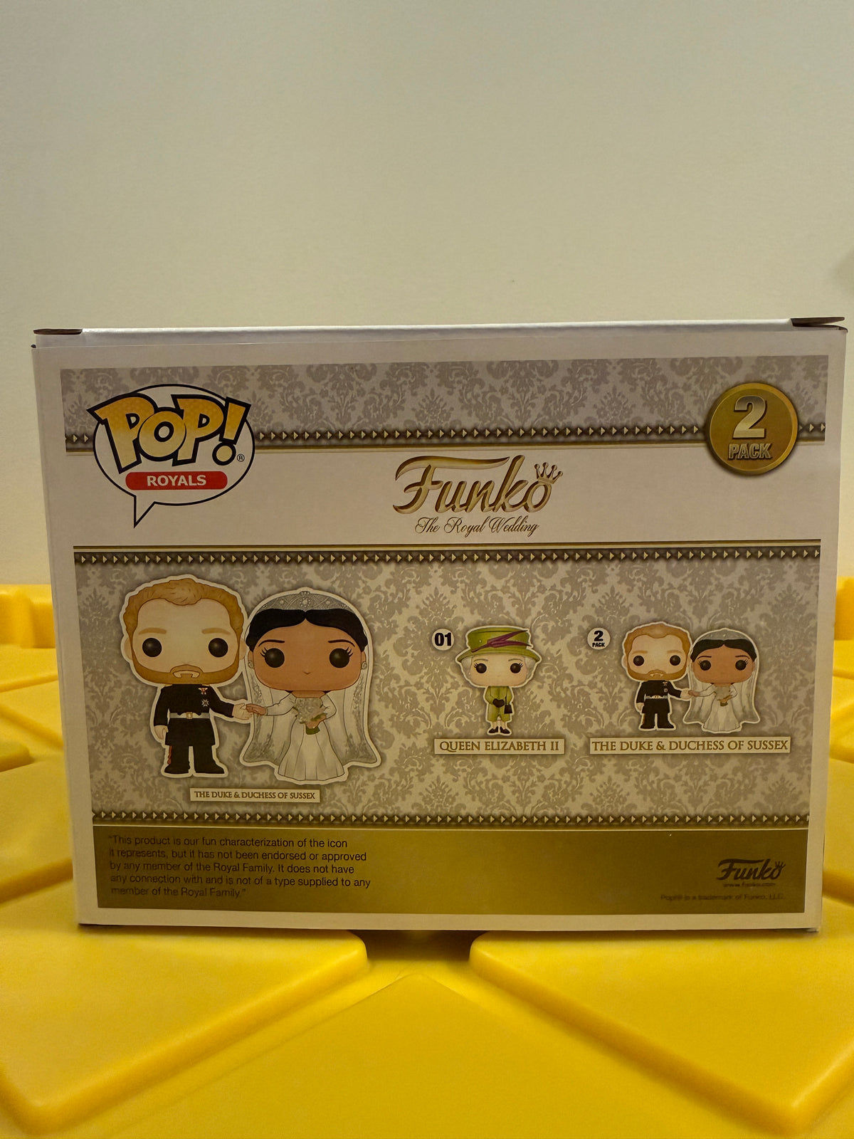 Funko POP! The Duke & Duchess of Sussex (2-Pack)