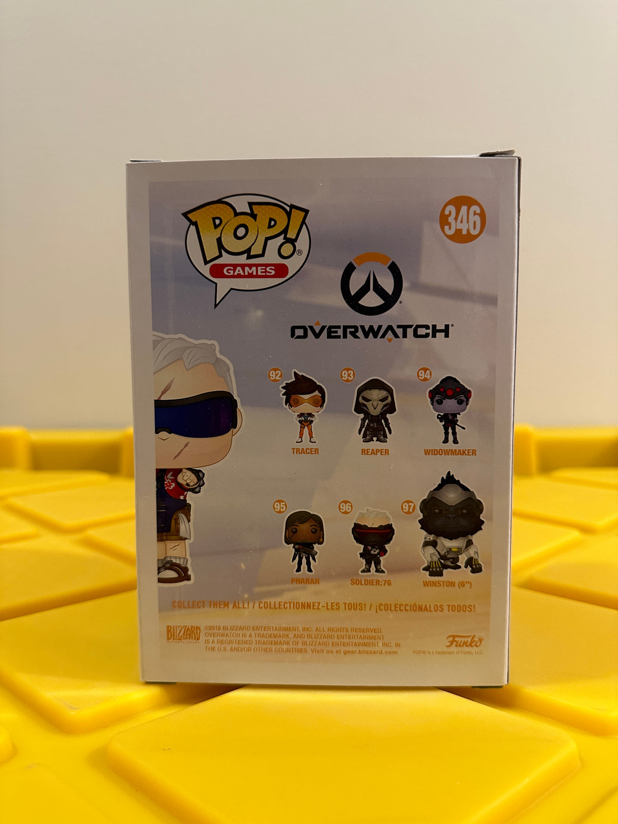 Funko POP! Soldier:76 - Limited Edition 2018 SDCC Exclusive