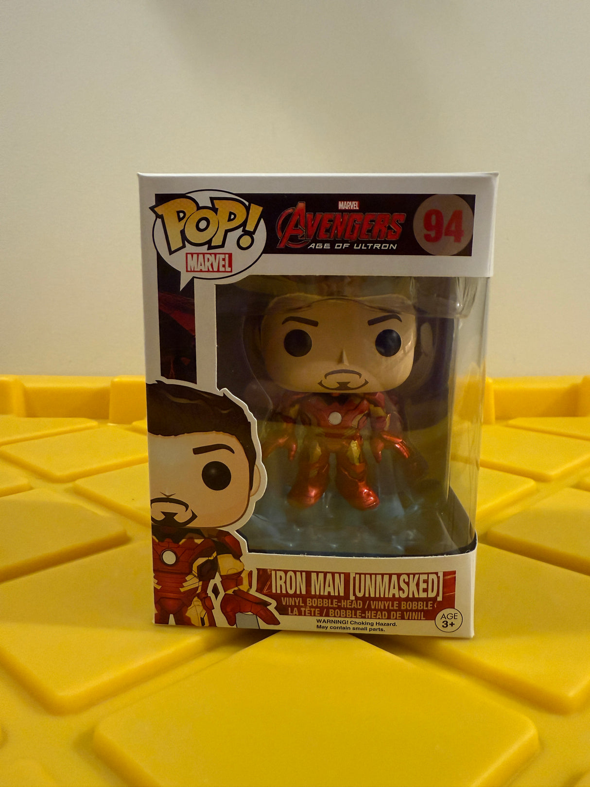 Funko POP! Iron Man (Unmasked)