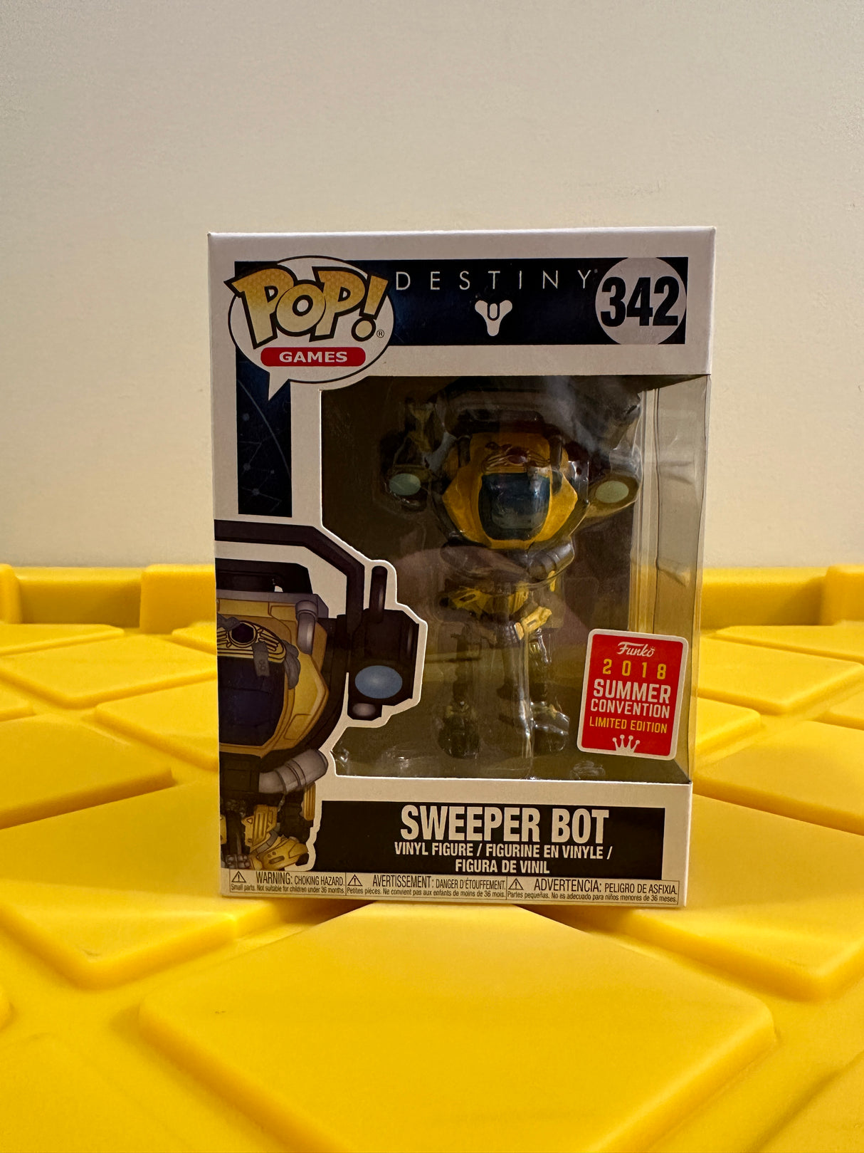 Funko POP! Sweeper Bot - Limited Edition 2018 SDCC Exclusive
