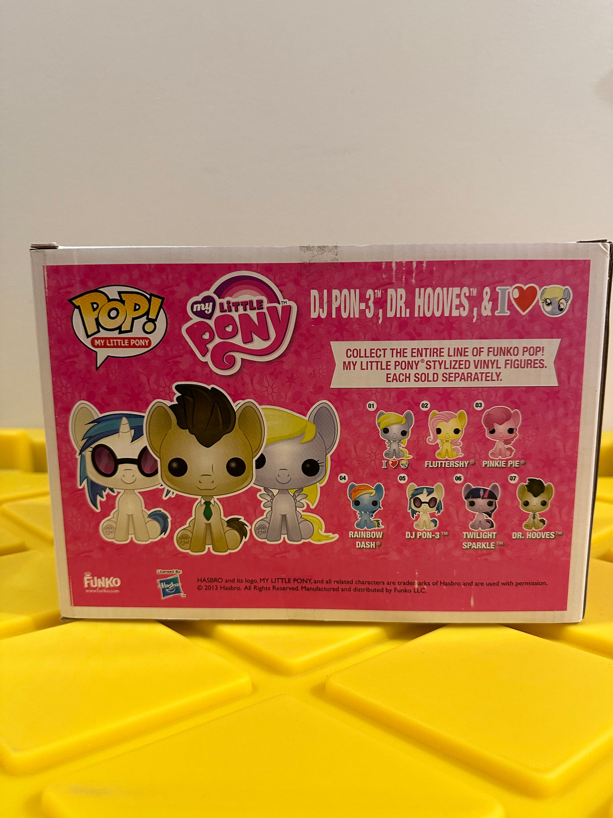 Funko POP! DJ Pon-3, Dr. Hooves & Derpy (Metallic) (3-Pack) - Limited Edition Amazon Exclusive