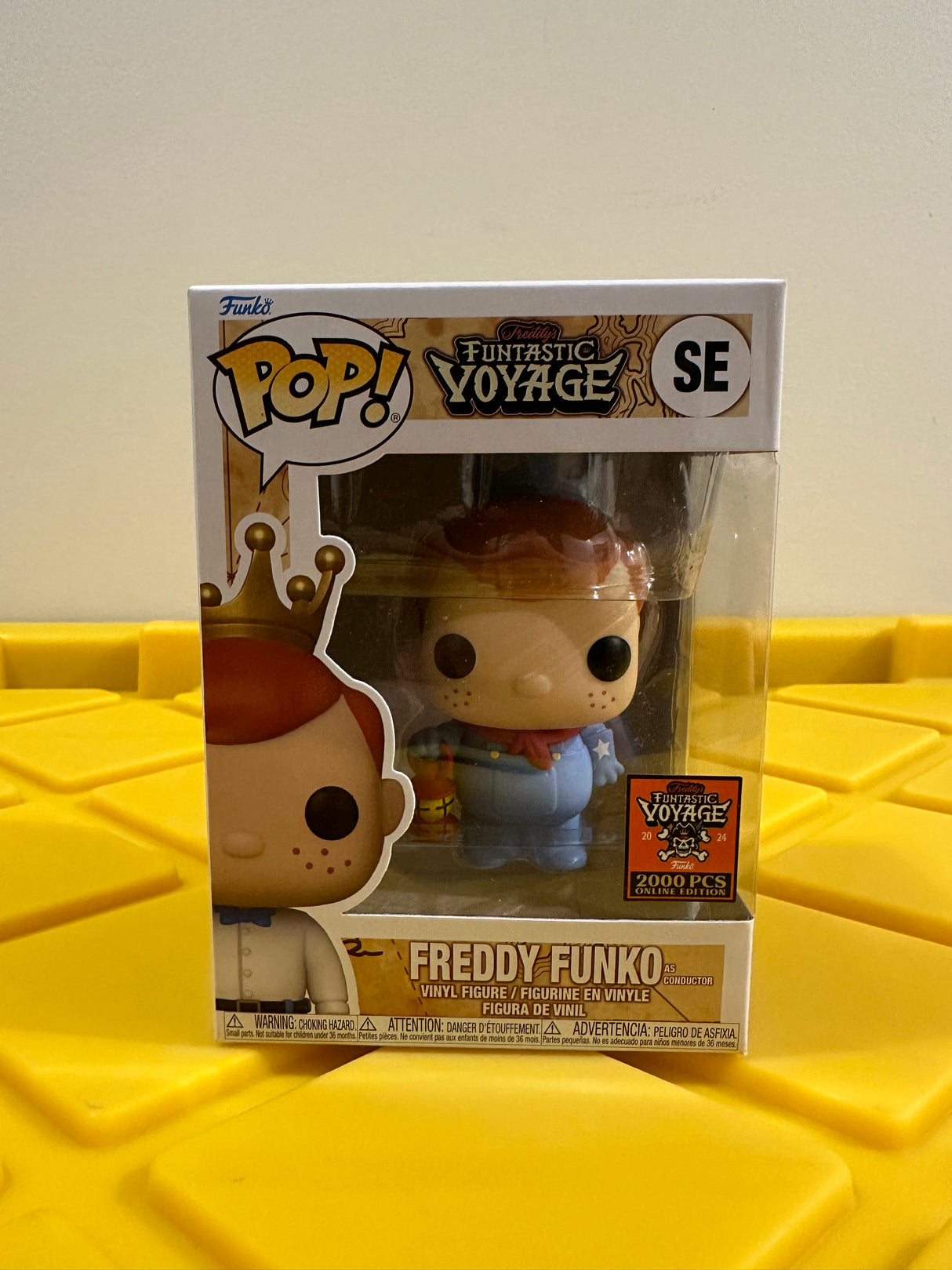 Funko POP! Freddy Funko as Conductor (L.E. 2000) - Limited Edition 2024 Funtastic Voyage Exclusive