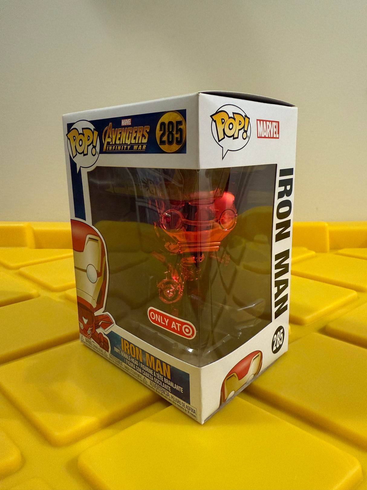 Funko POP! Iron Man (Red Chrome) - Limited Edition Target Exclusive