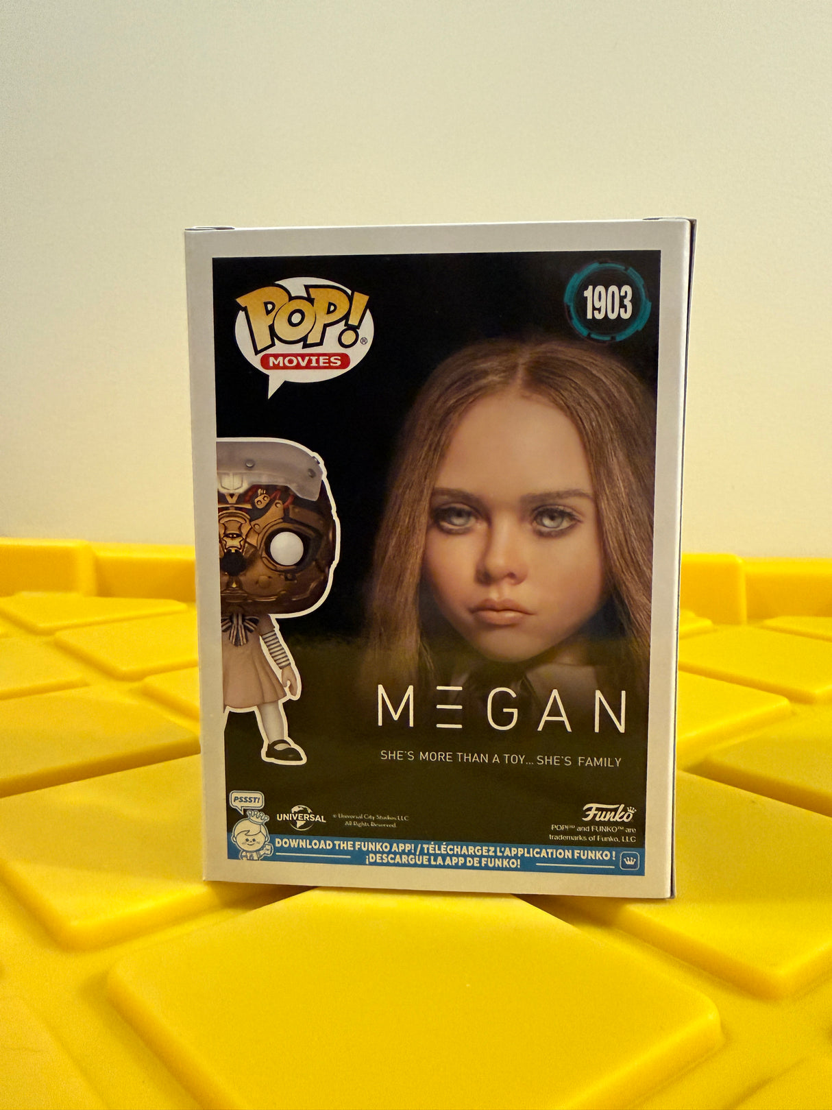 Funko POP! M3GAN (Metallic) - Limited Edition Entertainment Earth Exclusive
