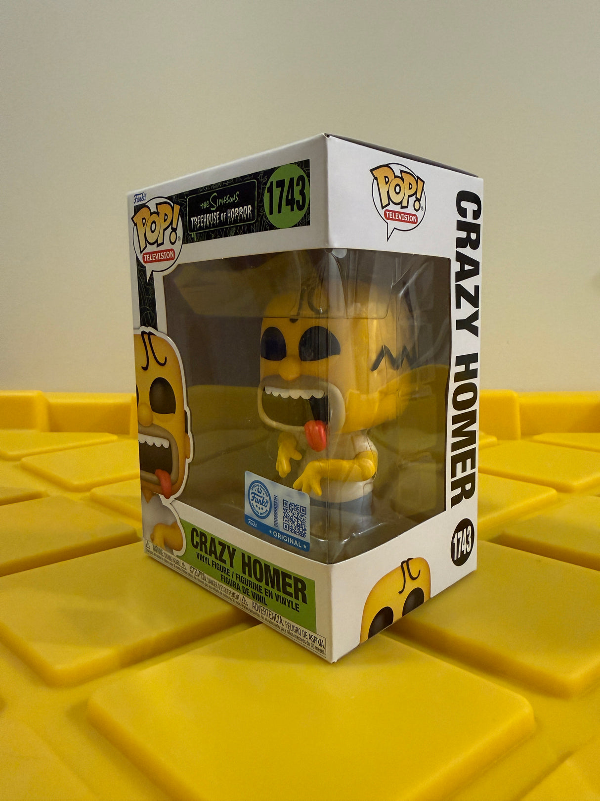 Funko POP! Crazy Homer - Limited Edition Specialty Series Exclusive