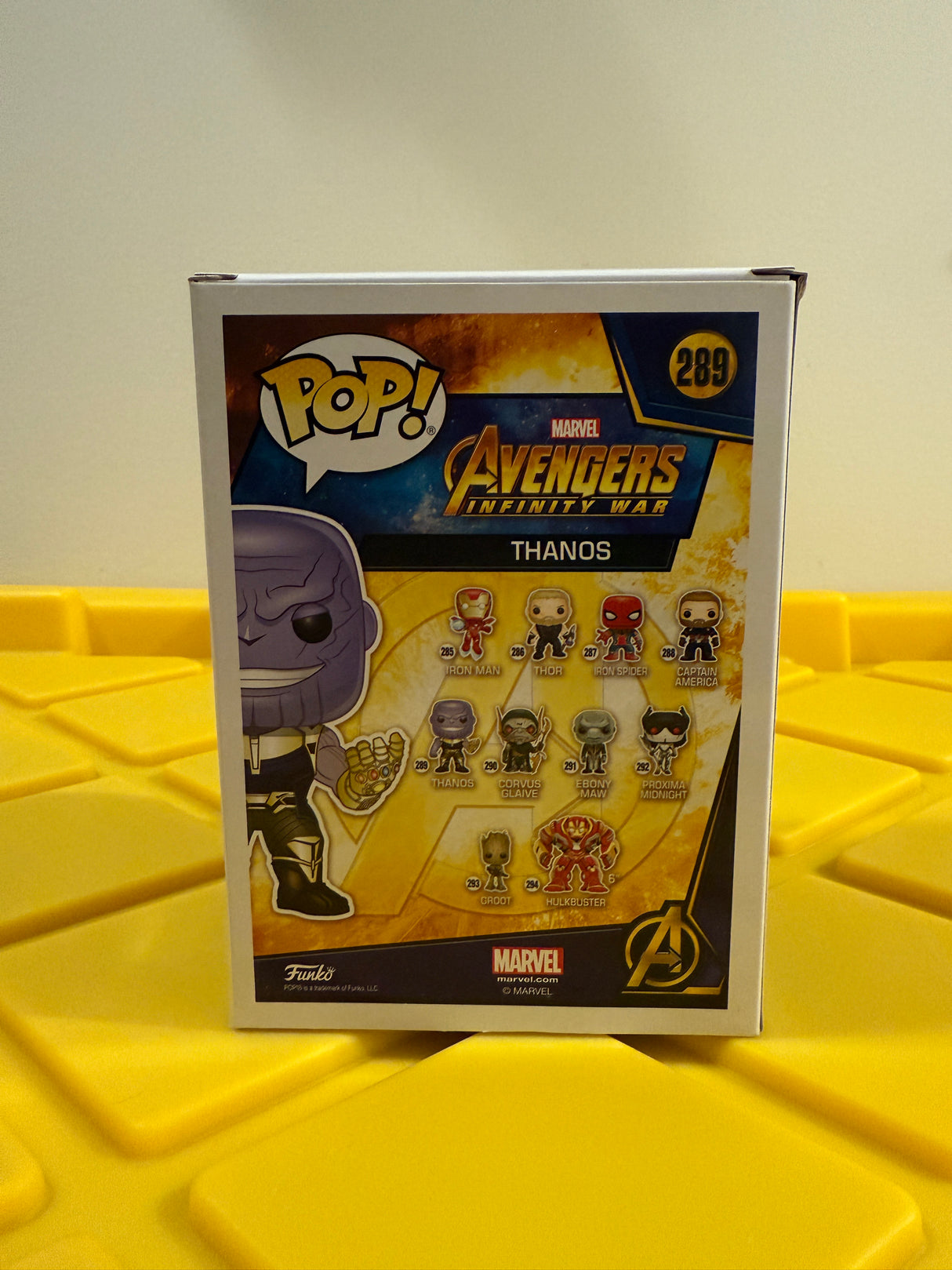 Funko POP! Thanos (Purple Chrome) - Limited Edition Walgreens Exclusive