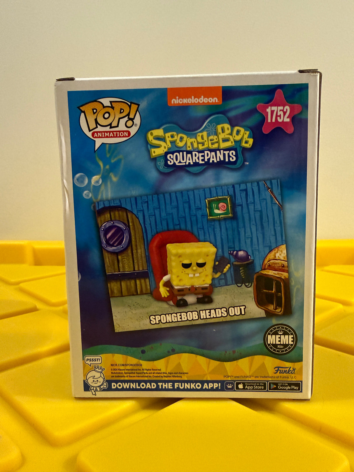 Funko POP! Premium SpongeBob SquarePants (Meme)
