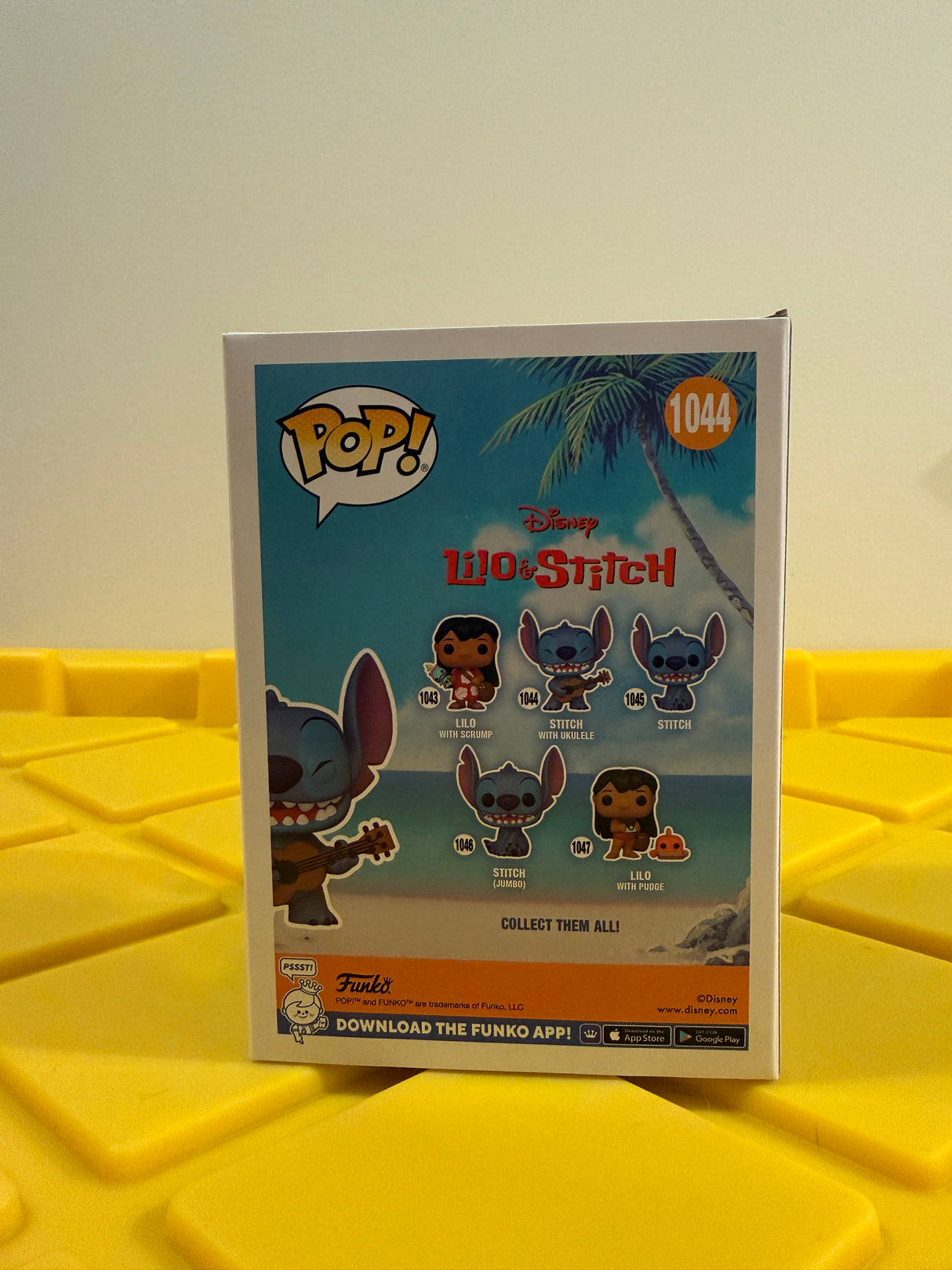 Funko POP! Stitch with Ukulele (Flocked)