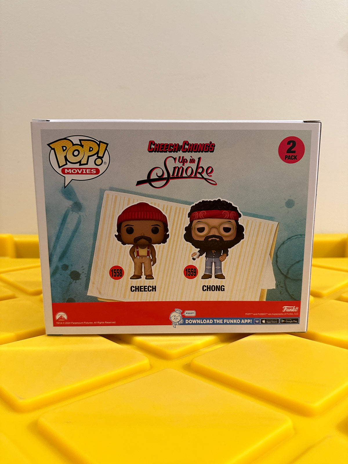 Funko POP! Cheech & Chong (2-Pack) - Limited Edition Specialty Series Exclusive