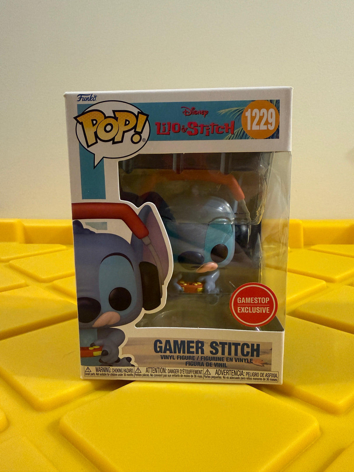 Funko POP! Gamer Stitch - Limited Edition GameStop Exclusive