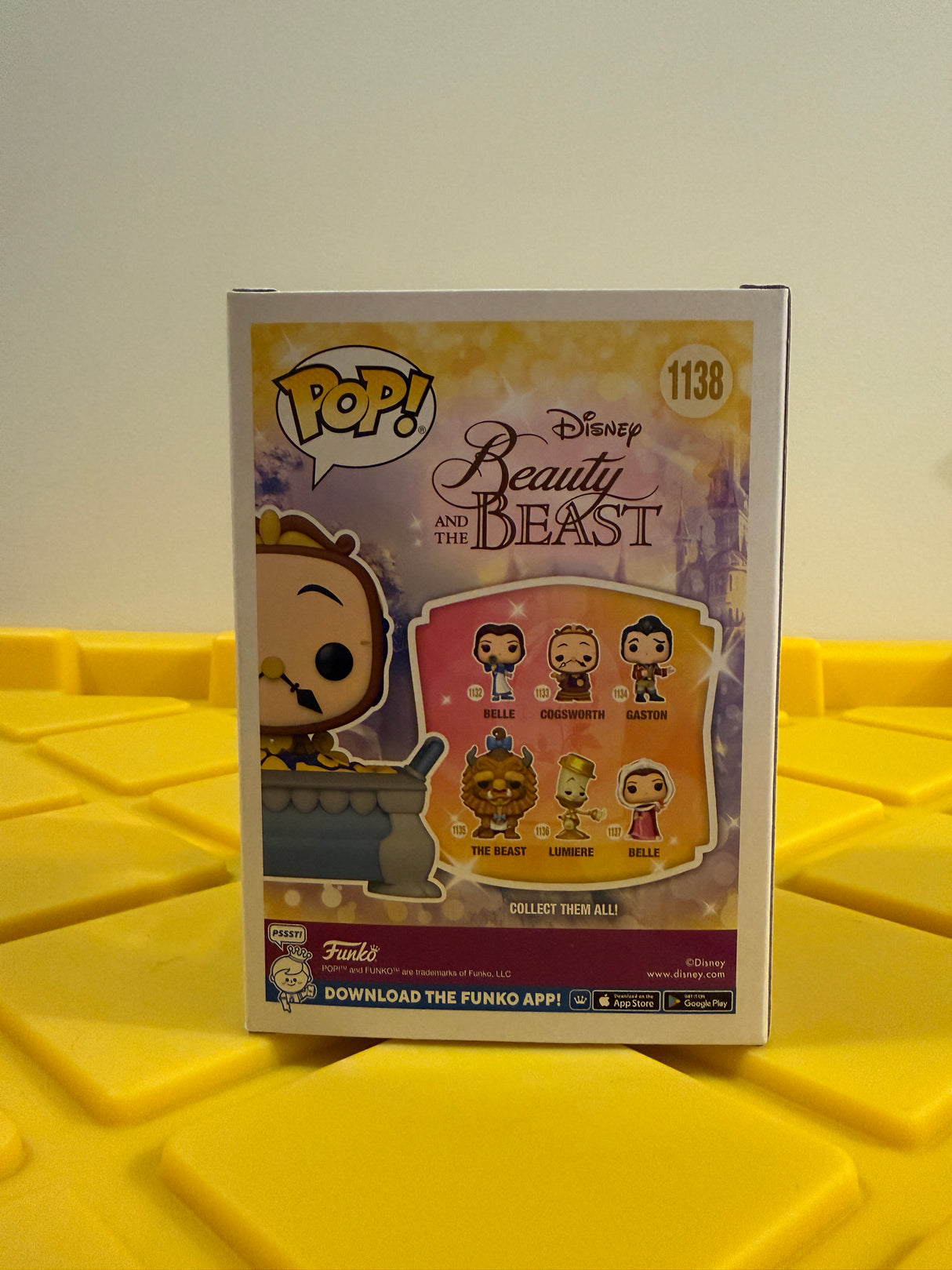 Funko POP! Cogsworth - Limited Edition Funko Shop Exclusive