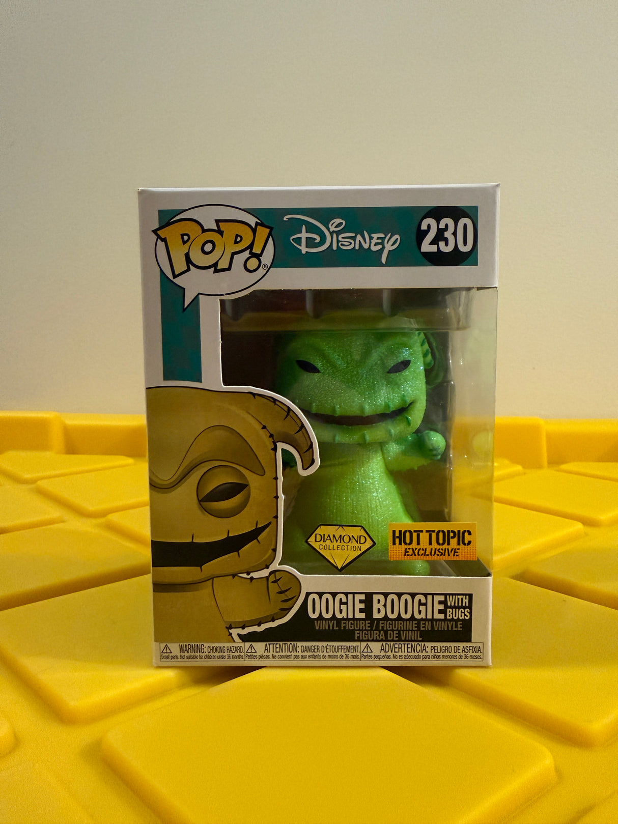 Funko POP! Oogie Boogie with Bugs (Diamond) - Limited Edition Hot Topic Exclusive