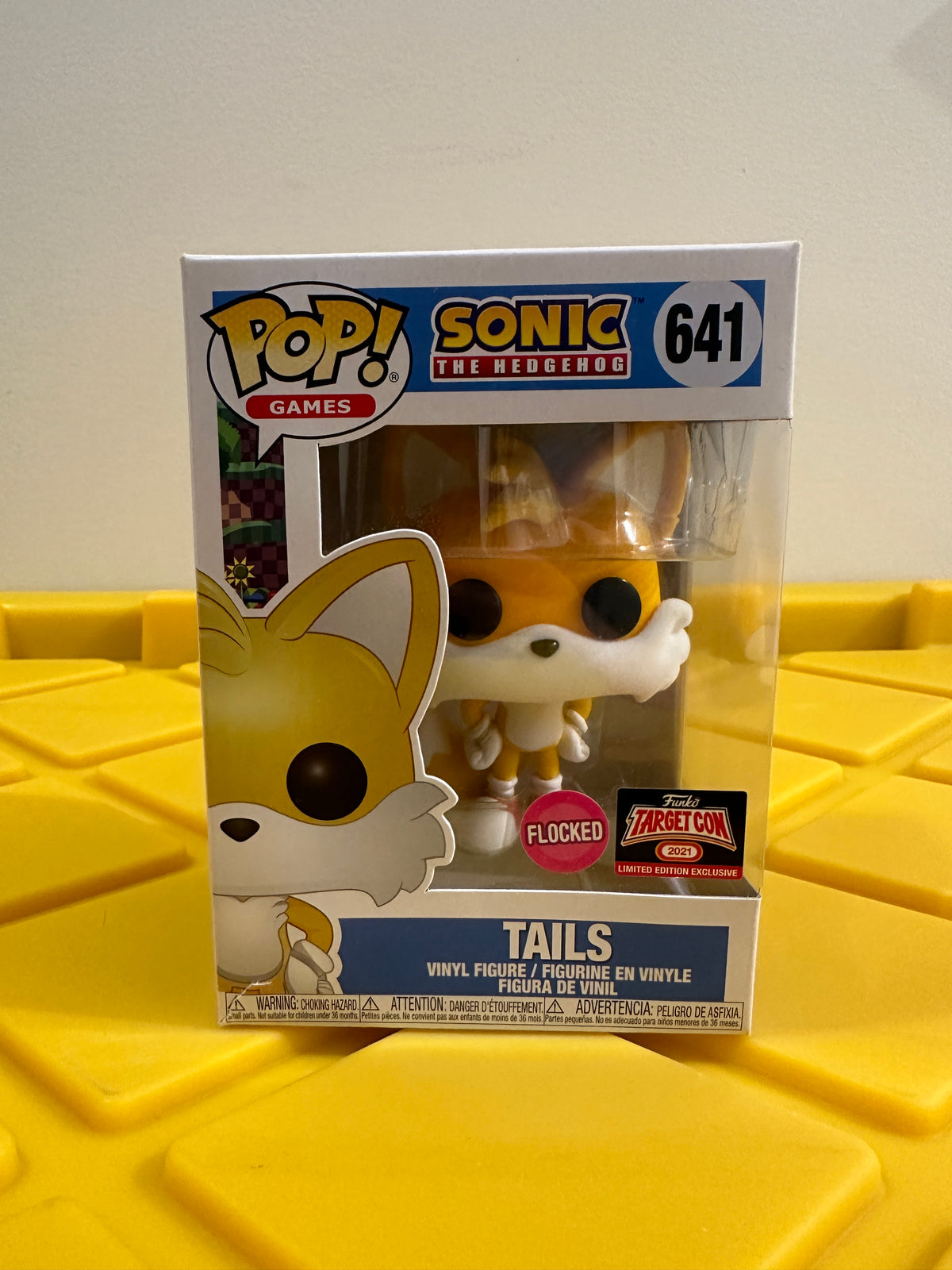 Tails (Flocked) - Limited Edition 2021 Target Con Exclusive