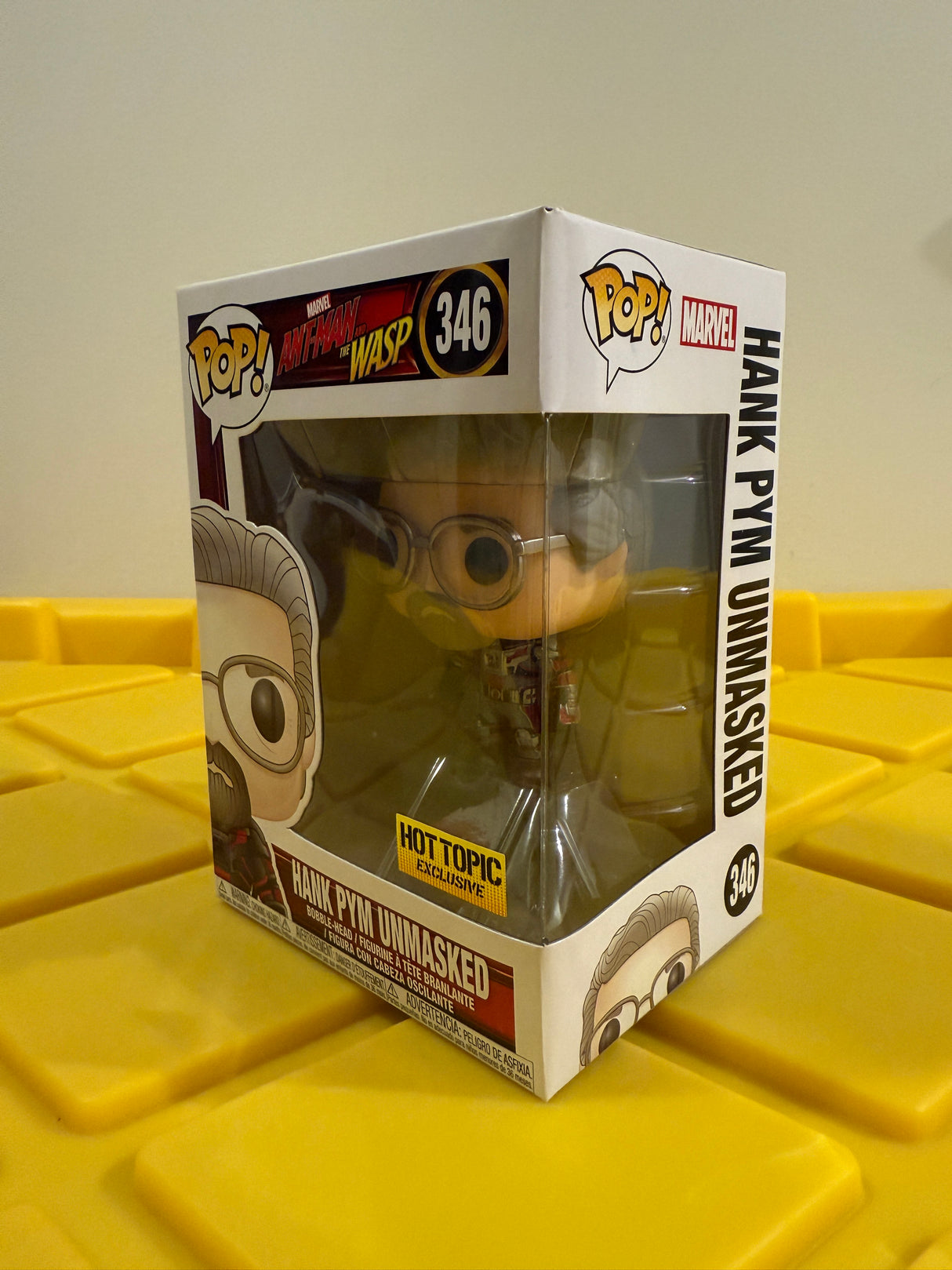Funko POP! Hank Pym Unmasked - Limited Edition Hot Topic Exclusive