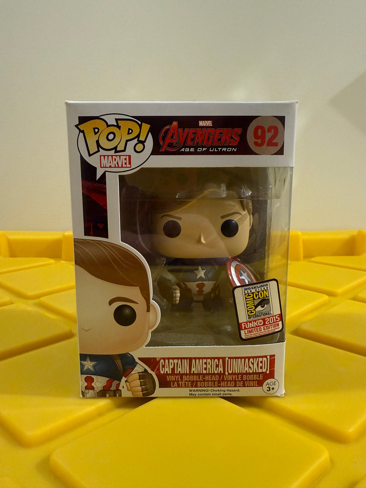Captain America (Unmasked) - Limited Edition 2015 SDCC Exclusive