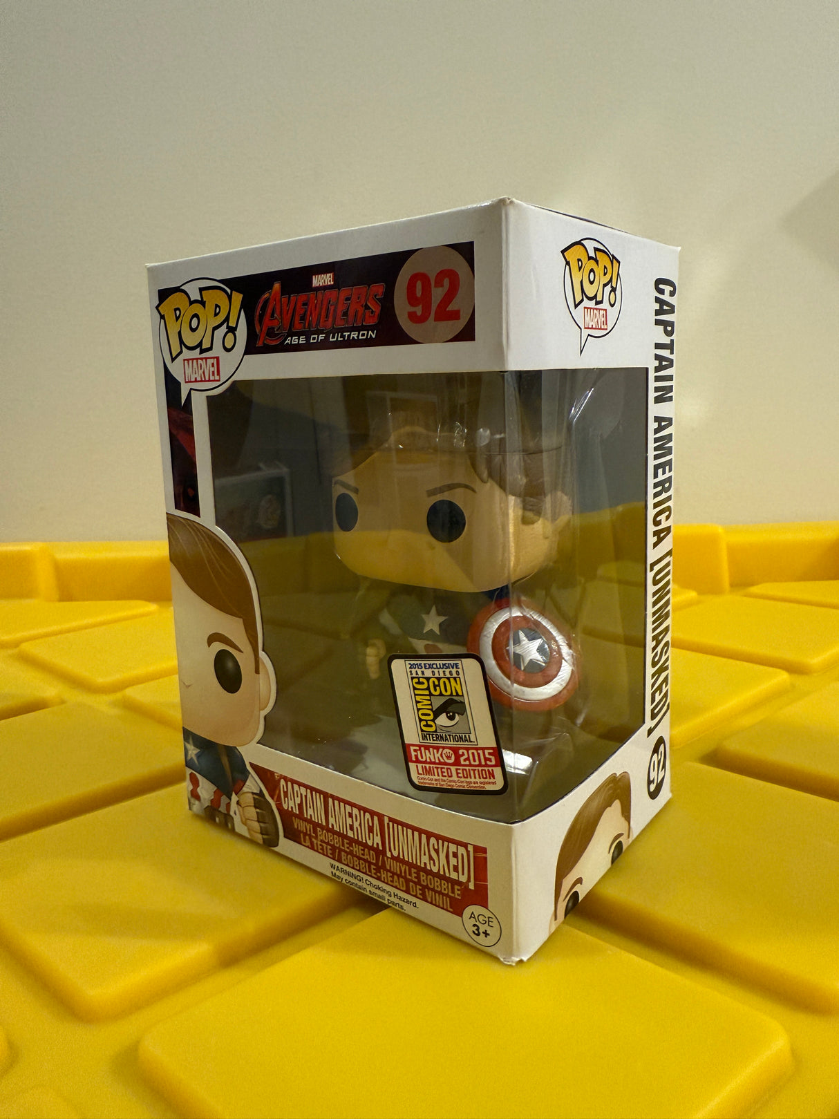 Captain America (Unmasked) - Limited Edition 2015 SDCC Exclusive
