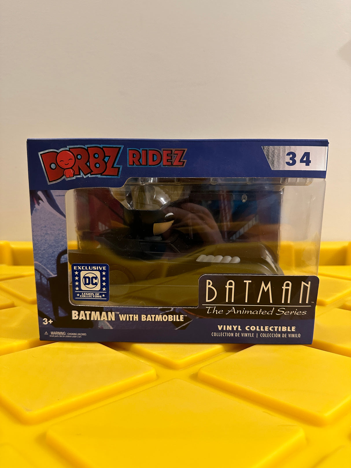 Funko DORBZ! Batman with Batmobile - Limited Edition DC Legion of Collectors Exclusive