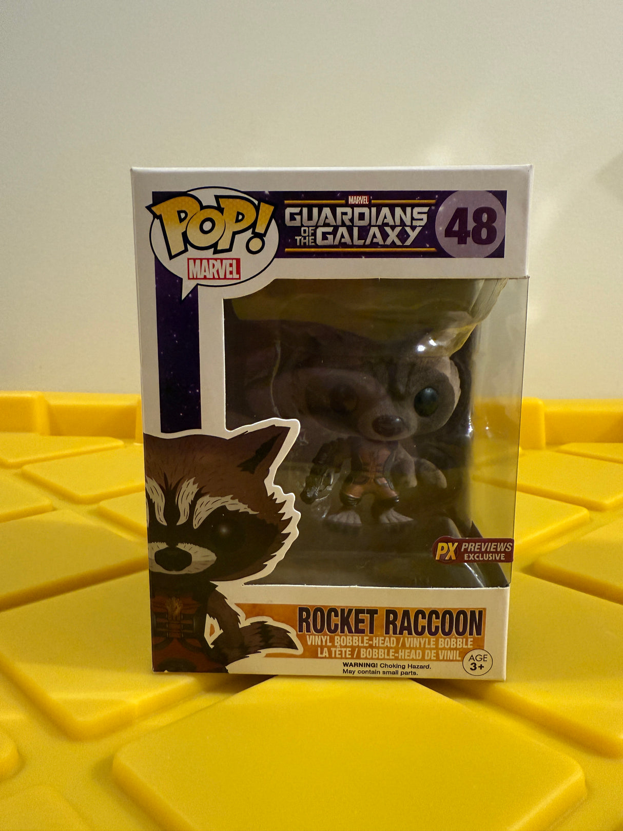 Rocket Raccoon (Flocked) - Limited Edition PX Previews Exclusive
