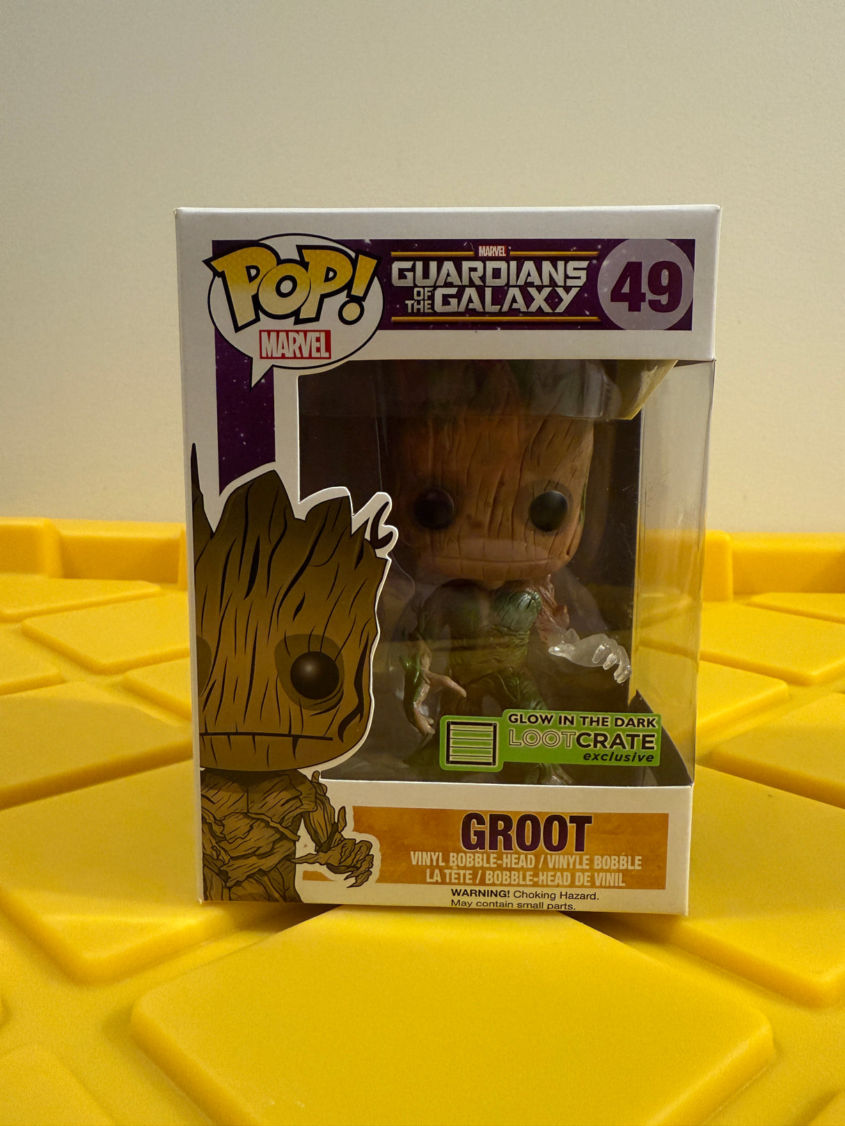 Funko POP! Groot (Glow) - Limited Edition Loot Crate Exclusive