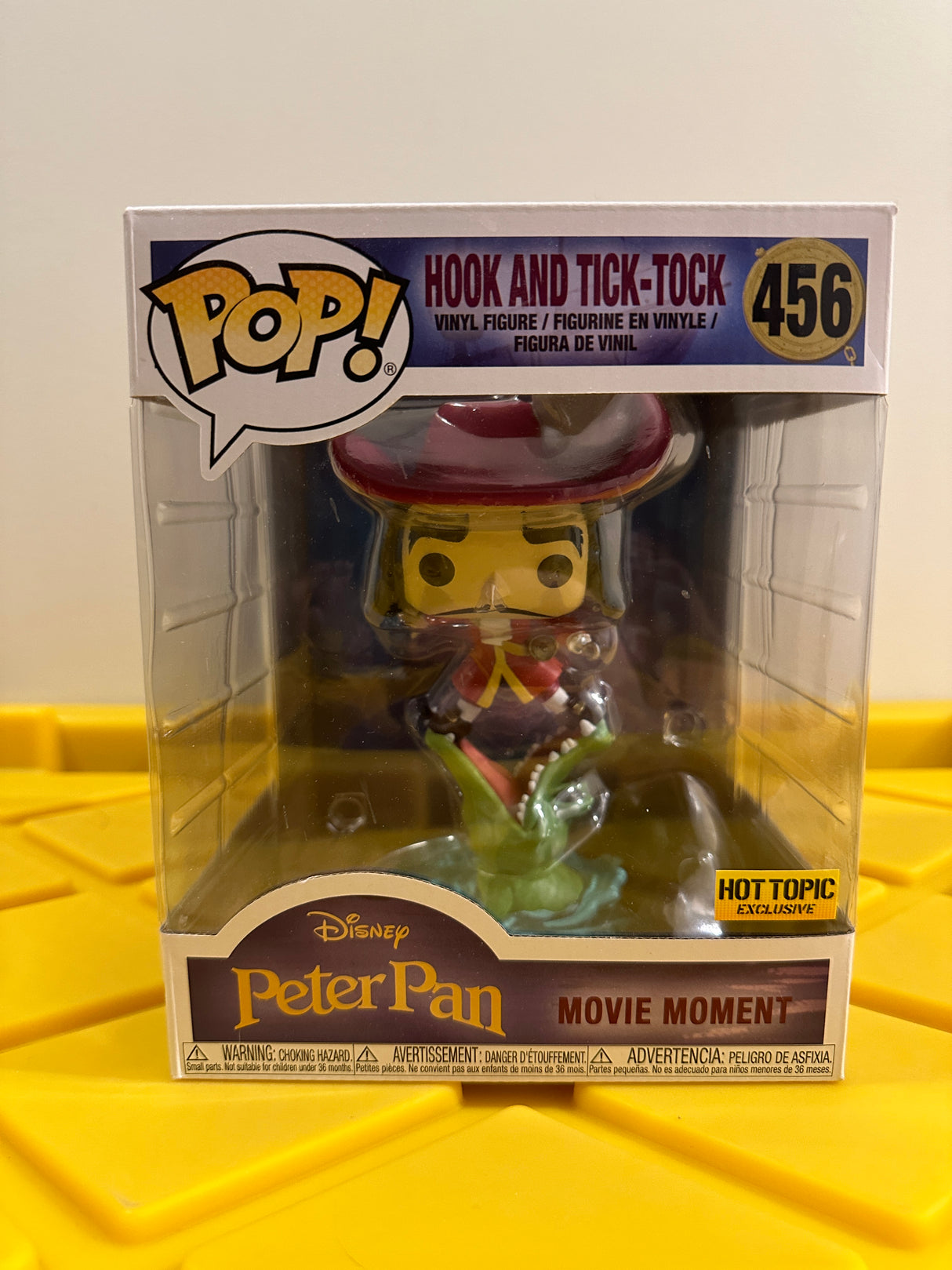 Funko POP! 6" Hook and Tick-Tock - Limited Edition Hot Topic Exclusive