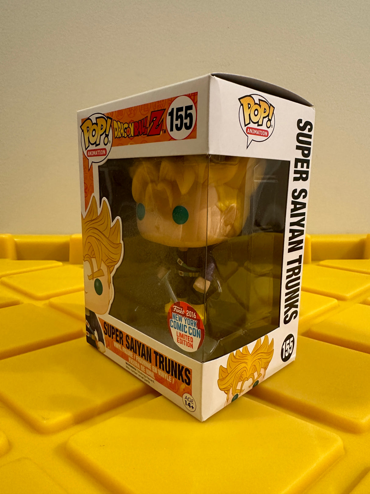 Funko POP! Super Saiyan Trunks - Limited Edition 2016 NYCC Exclusive