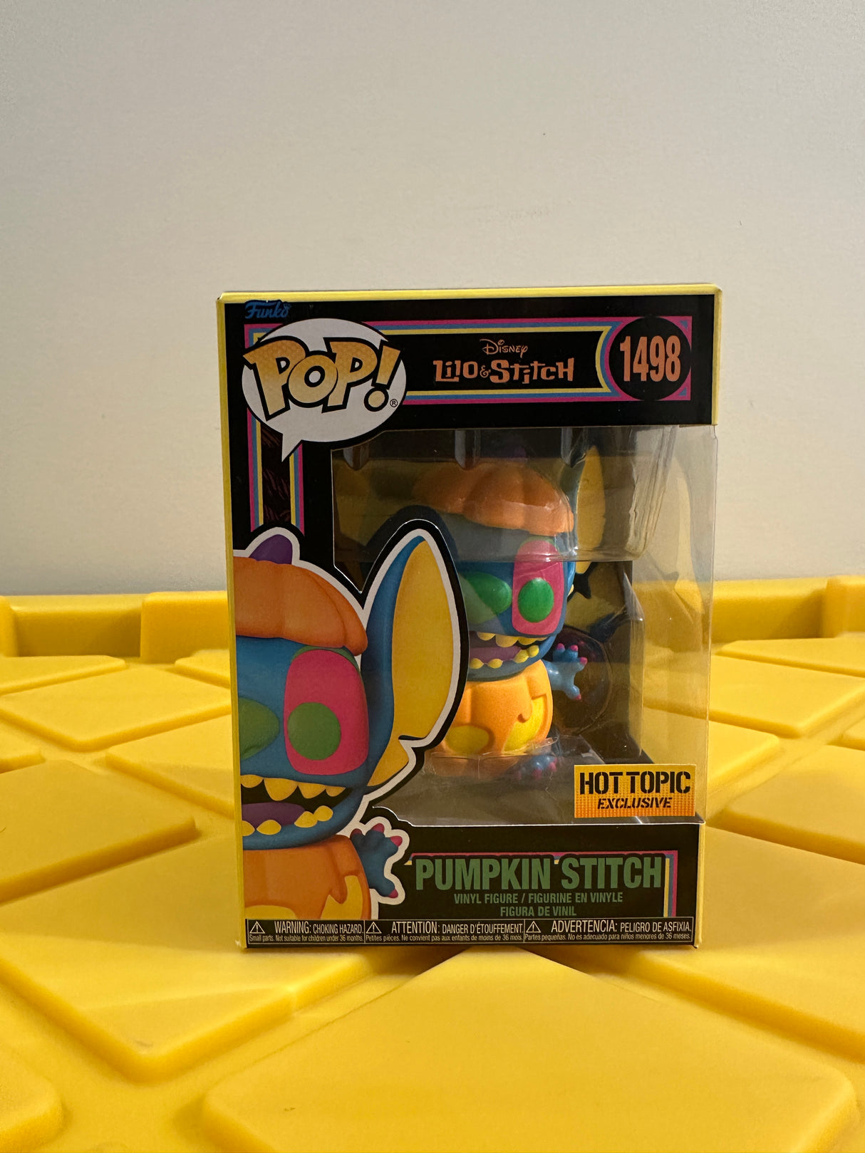 Funko POP! Pumpkin Stitch (Black Light) - Limited Edition Hot Topic Exclusive