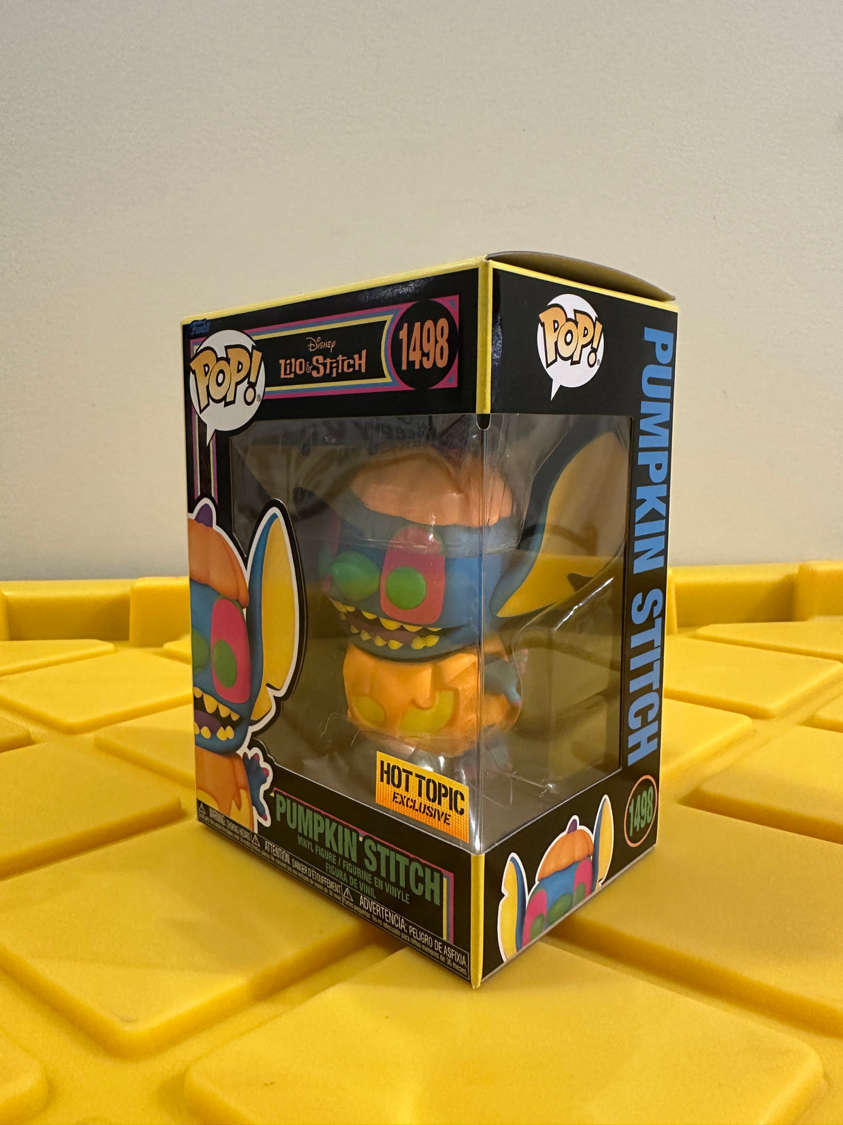 Funko POP! Pumpkin Stitch (Black Light) - Limited Edition Hot Topic Exclusive