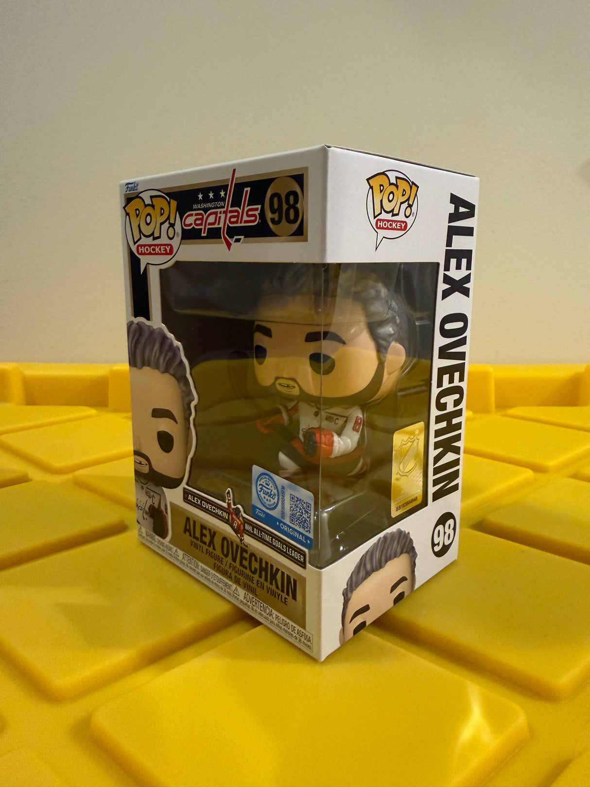 Funko POP! Alex Ovechkin (Goals Record 895) - Limited Edition Fanatics Exclusive