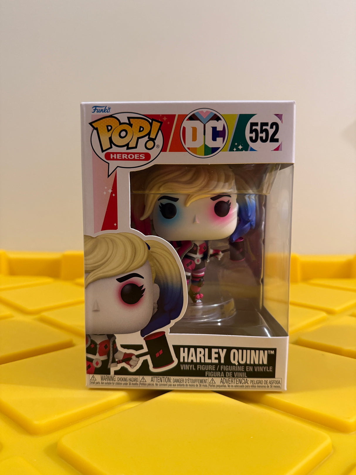 Funko POP! Harley Quinn (Pride Flag)