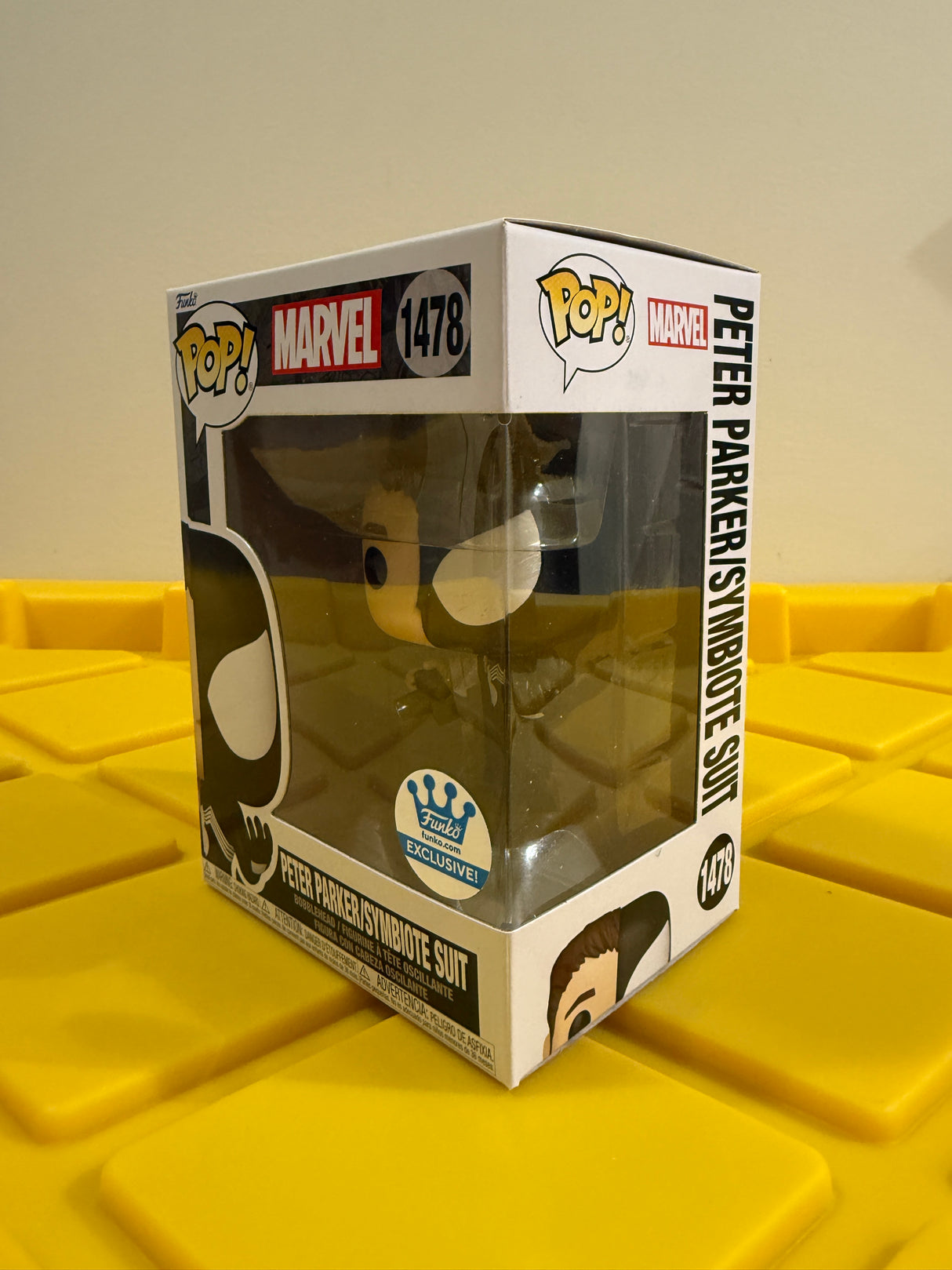 Funko POP! Peter Parker/Symbiotic Suit - Limited Edition Funko Shop Exclusive