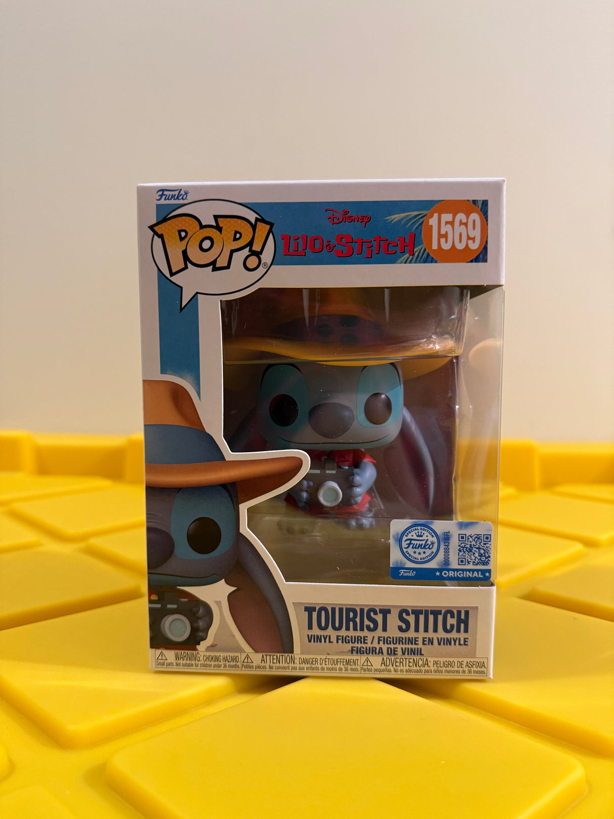 Funko POP! Tourist Stitch - Limited Edition Funko Shop Exclusive
