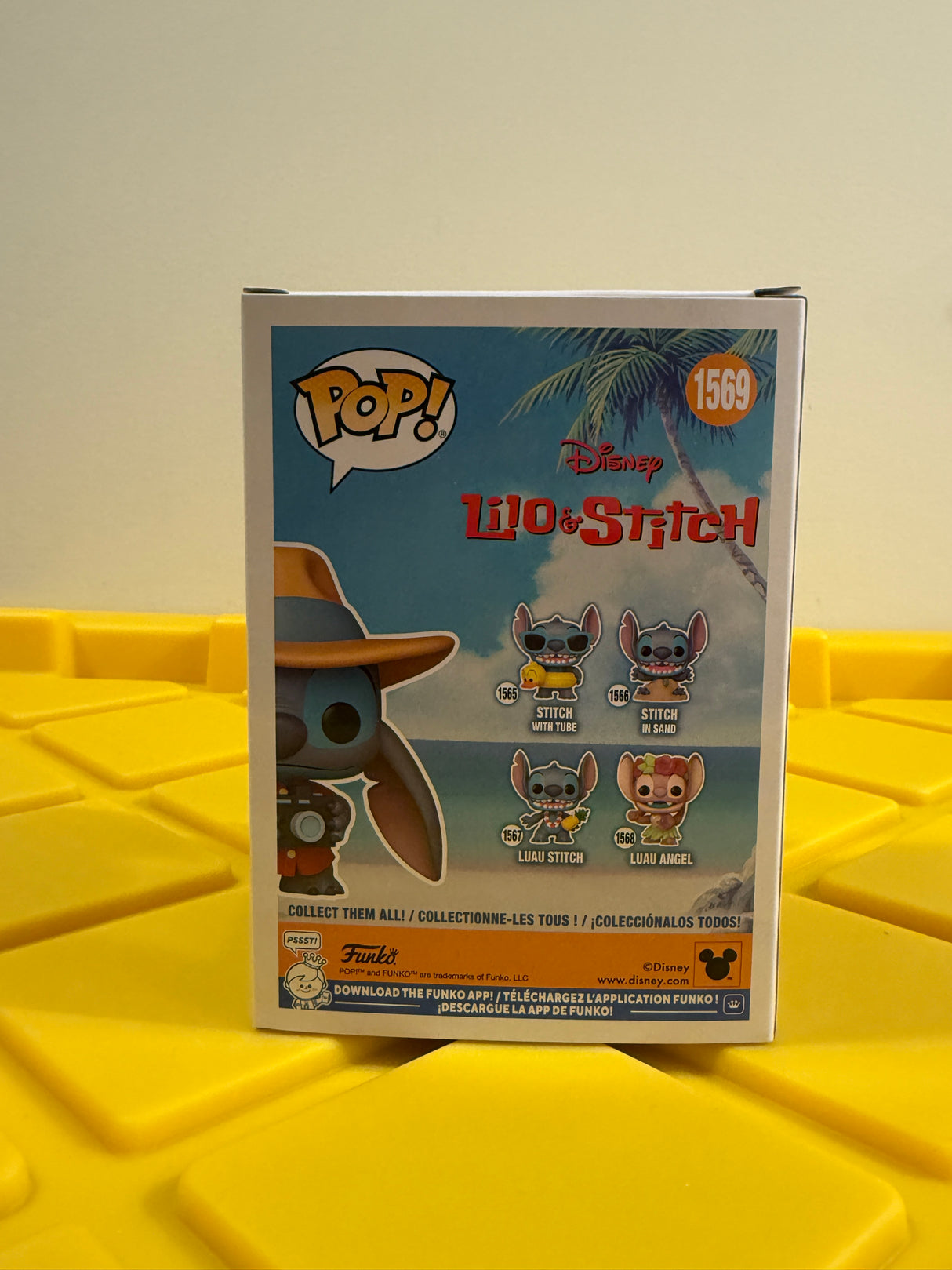 Funko POP! Tourist Stitch - Limited Edition Funko Shop Exclusive