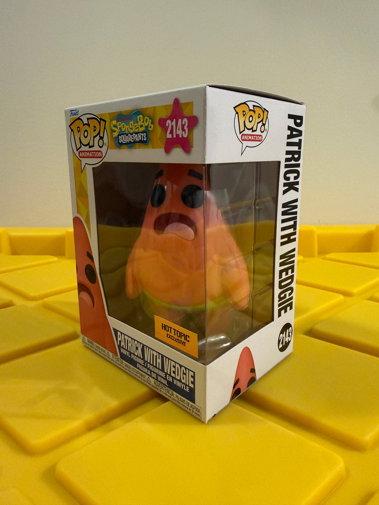 Funko POP! Patrick with Wedgie - Limited Edition Hot Topic Exclusive