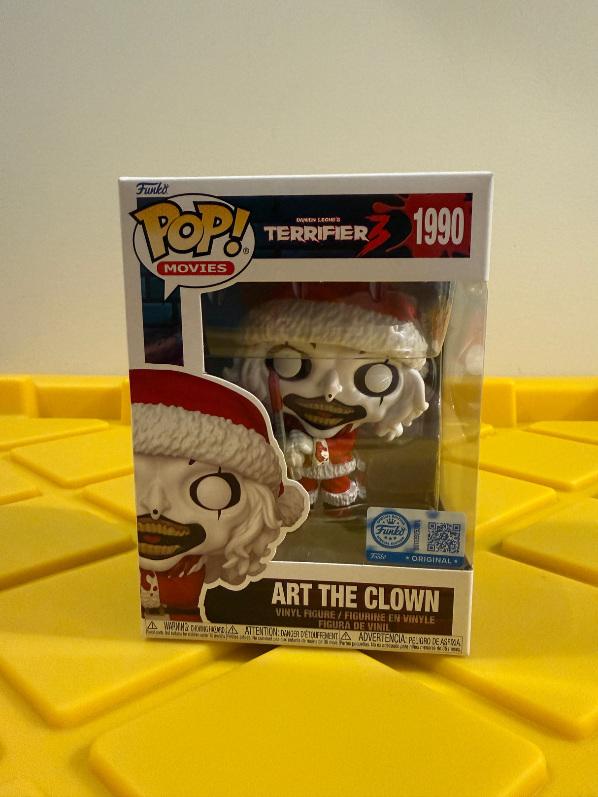 Funko POP! Art the Clown with Chainsaw (Bloody) - Limited Edition Funko Shop Exclusive