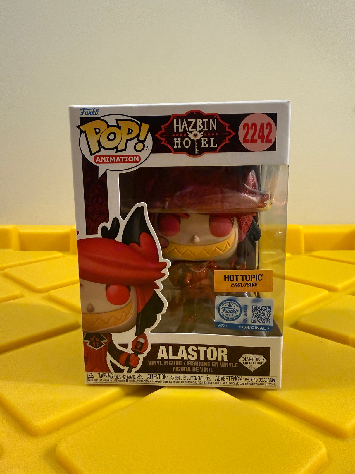 Funko POP! Alastor (Diamond) - Limited Edition Hot Topic Exclusive
