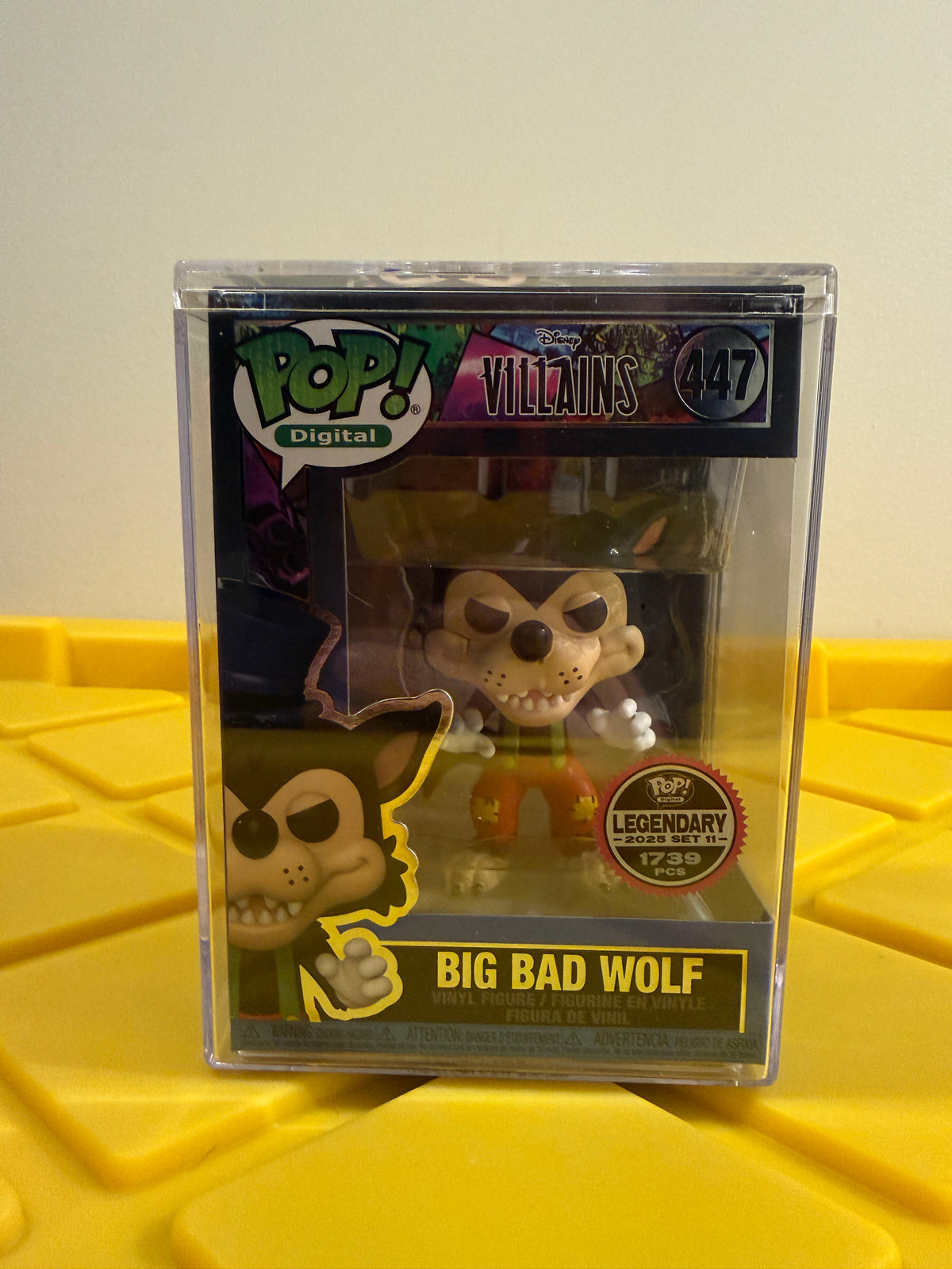 Funko POP! Big Bad Wolf (Legendary L.E. 1739) - Limited Edition NFT Release