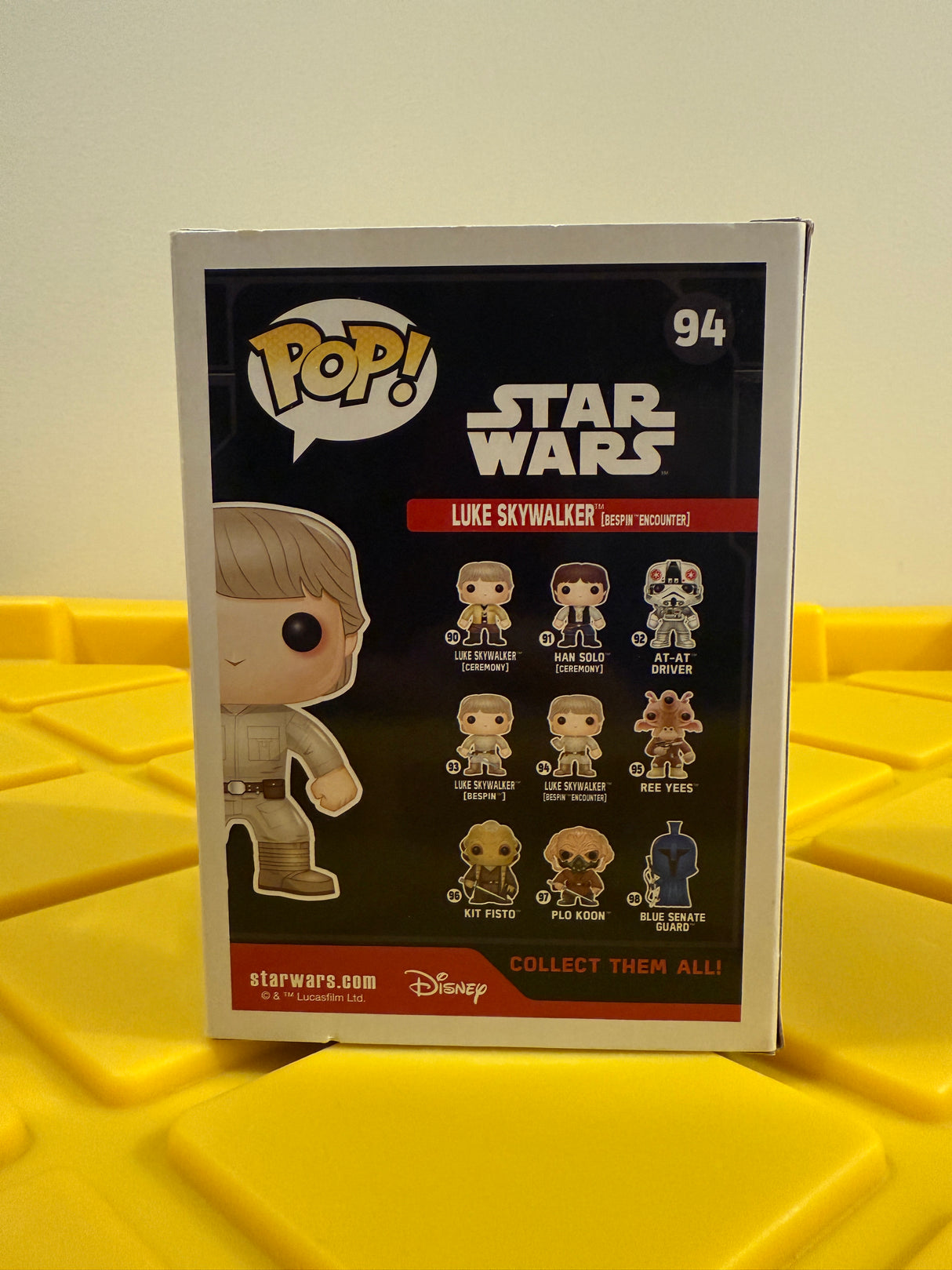 Funko POP! Luke Skywalker (Bespin Encounter) - Limited Edition 2016 Galactic Convention Exclusive