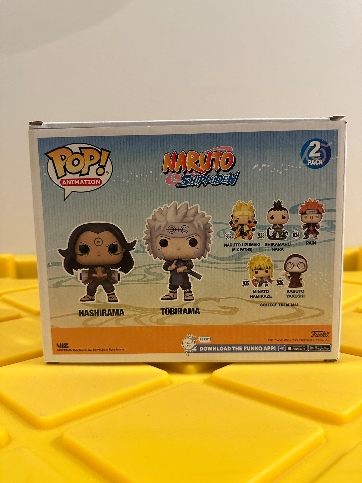 Funko POP! Hashirama & Tobirama (2-Pack) - Limited Edition Special Edition Exclusive