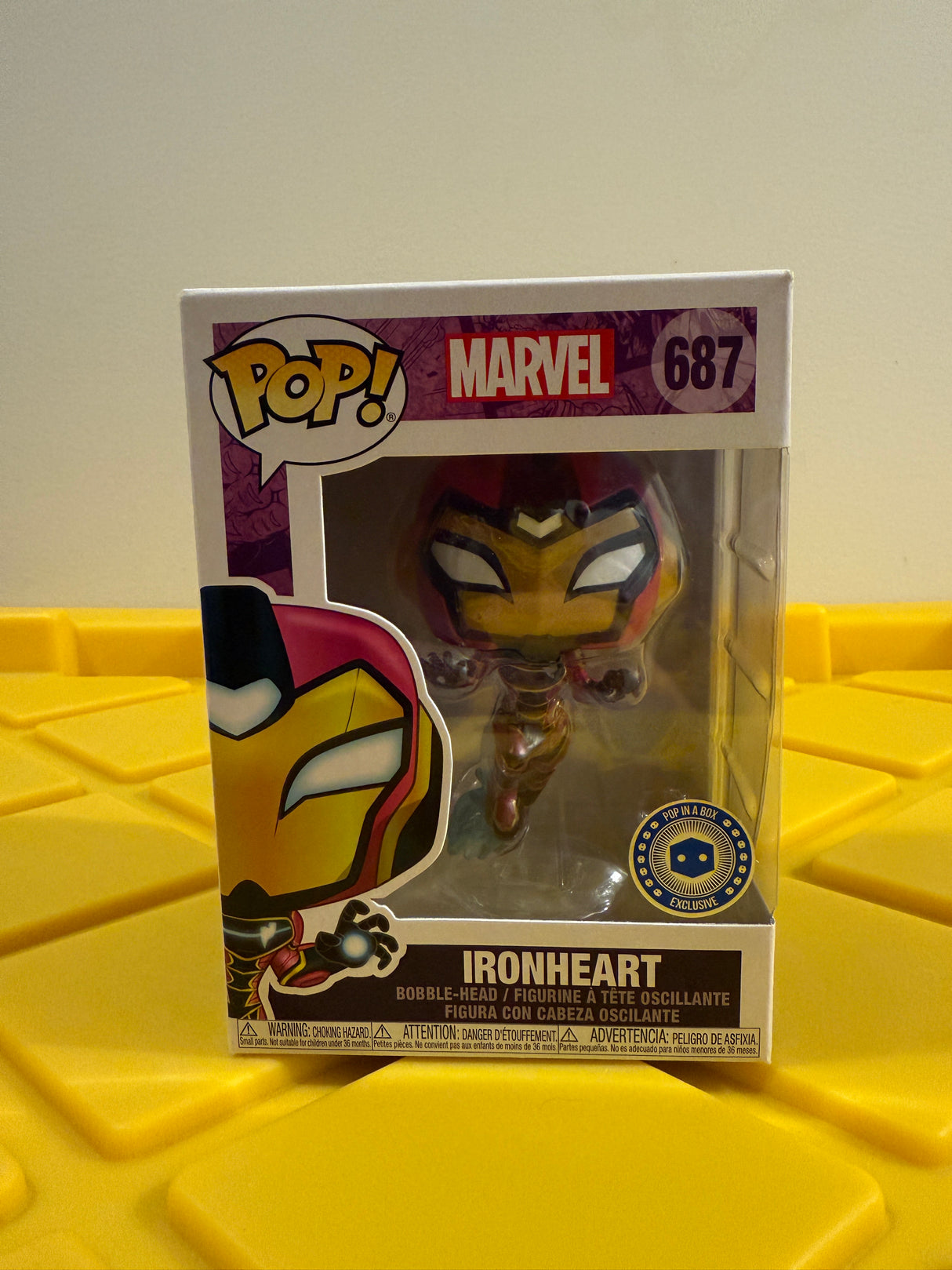 Funko POP! Ironheart - Limited Edition Pop In A Box Exclusive