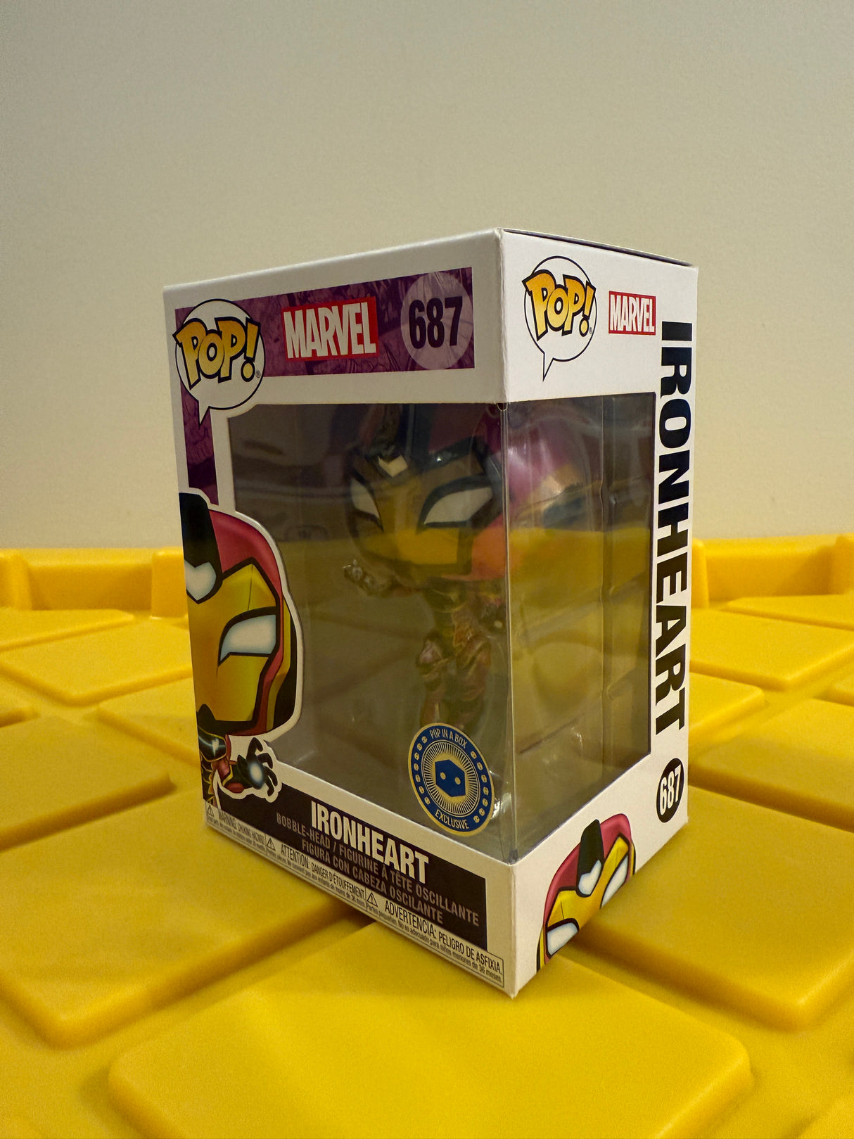 Funko POP! Ironheart - Limited Edition Pop In A Box Exclusive