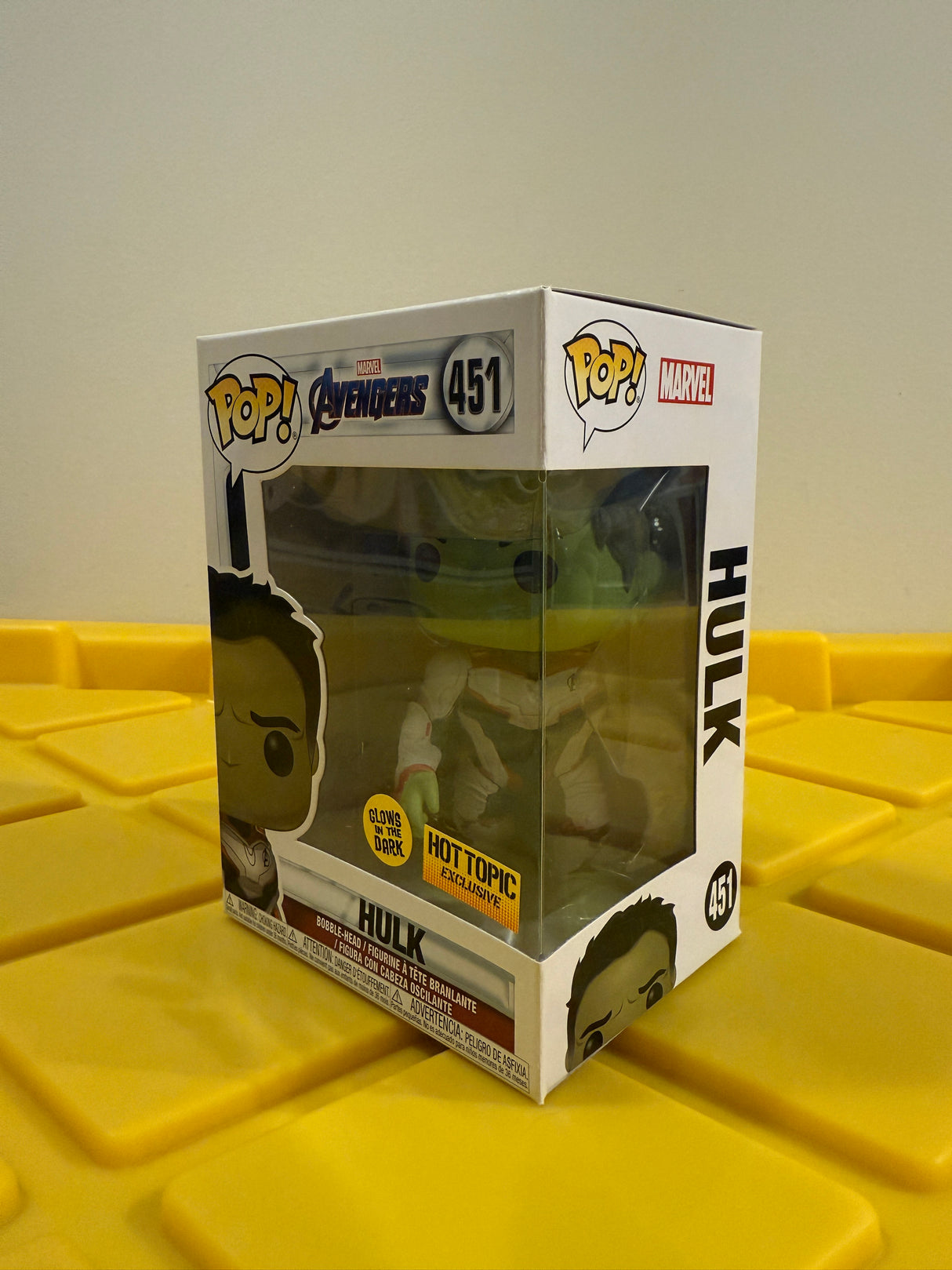 Funko POP! Hulk (Glow) - Limited Edition Hot Topic Exclusive