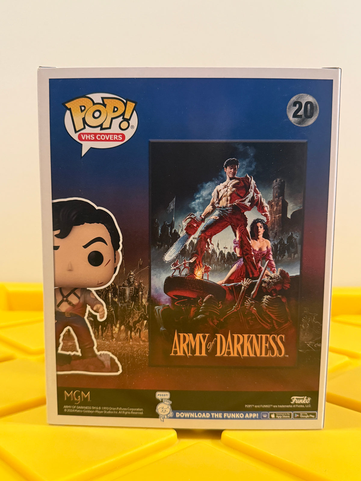 Funko POP! Ash Williams (VHS Covers) - Limited Edition GameStop Exclusive