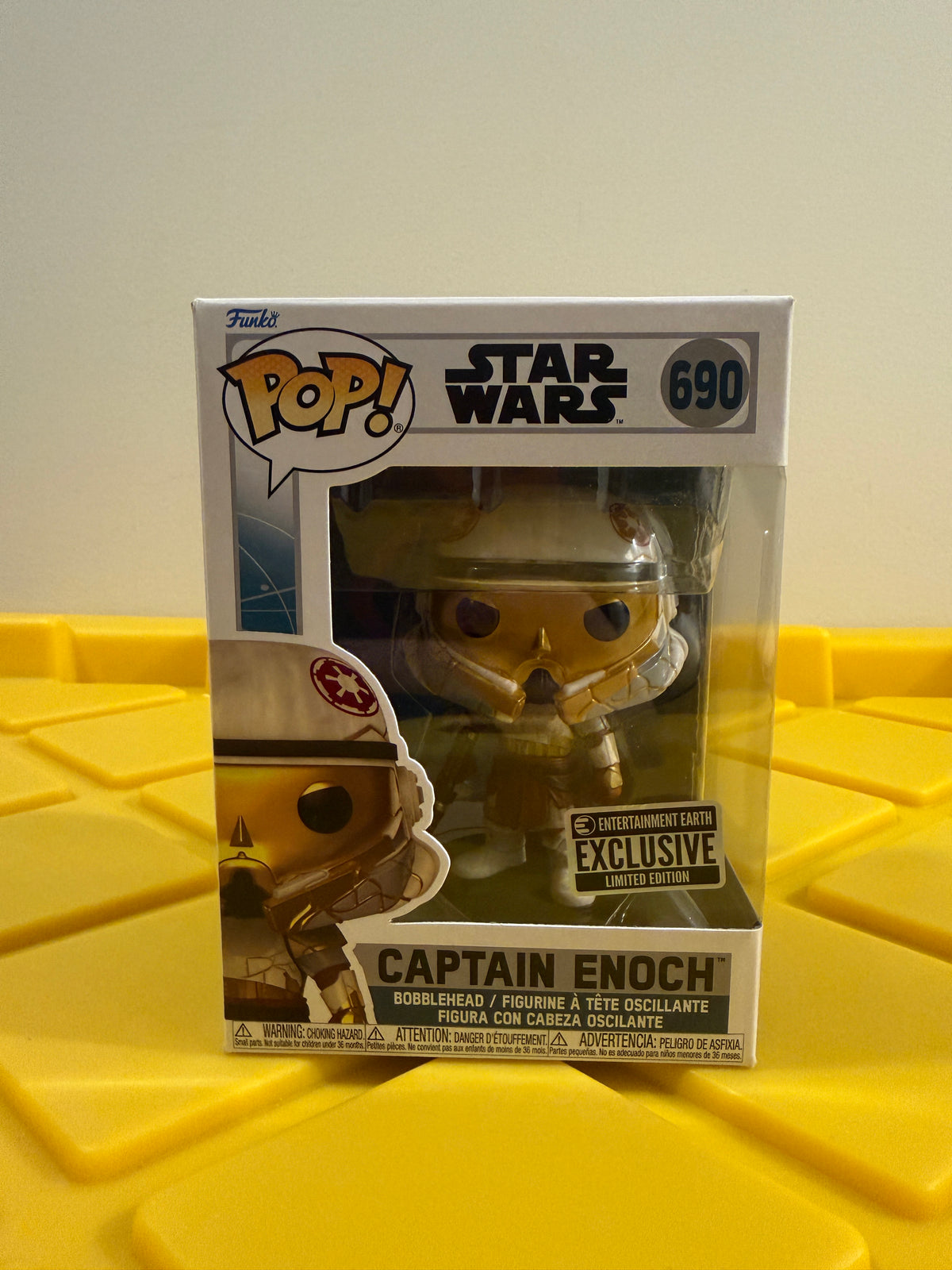 Funko POP! Captain Enoch - Limited Edition Entertainment Earth Exclusive