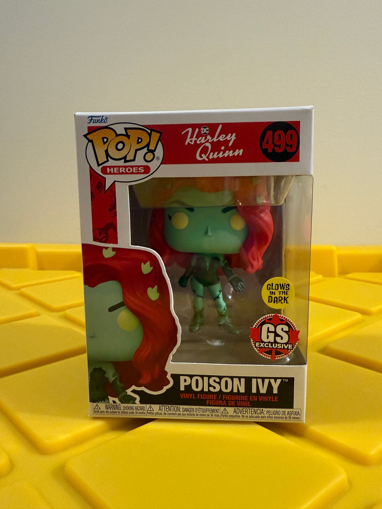 Funko POP! Poison Ivy (Glow) - Limited Edition GameStop Exclusive